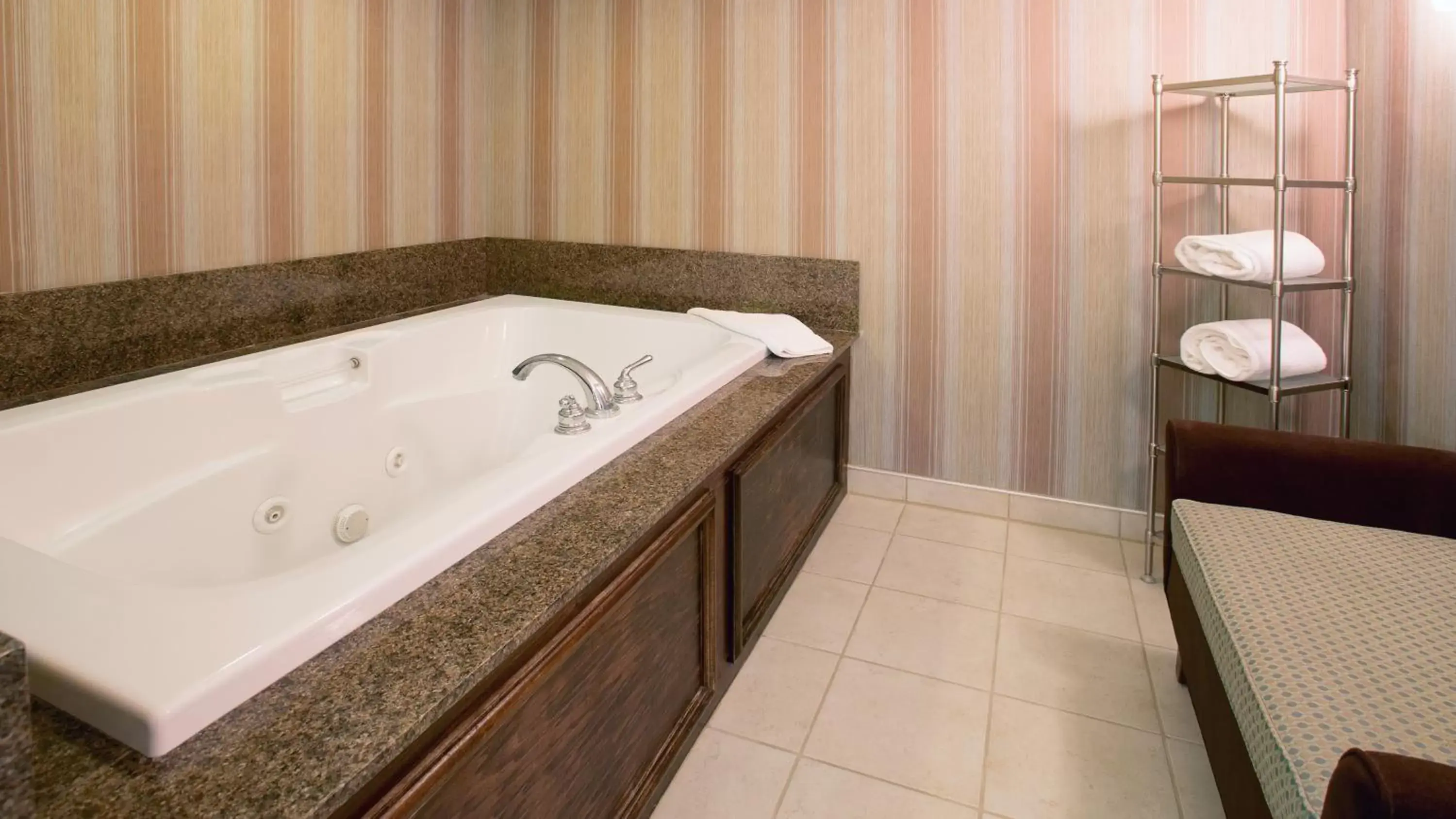 Photo of the whole room, Bathroom in Holiday Inn Express Indianapolis Airport, an IHG Hotel