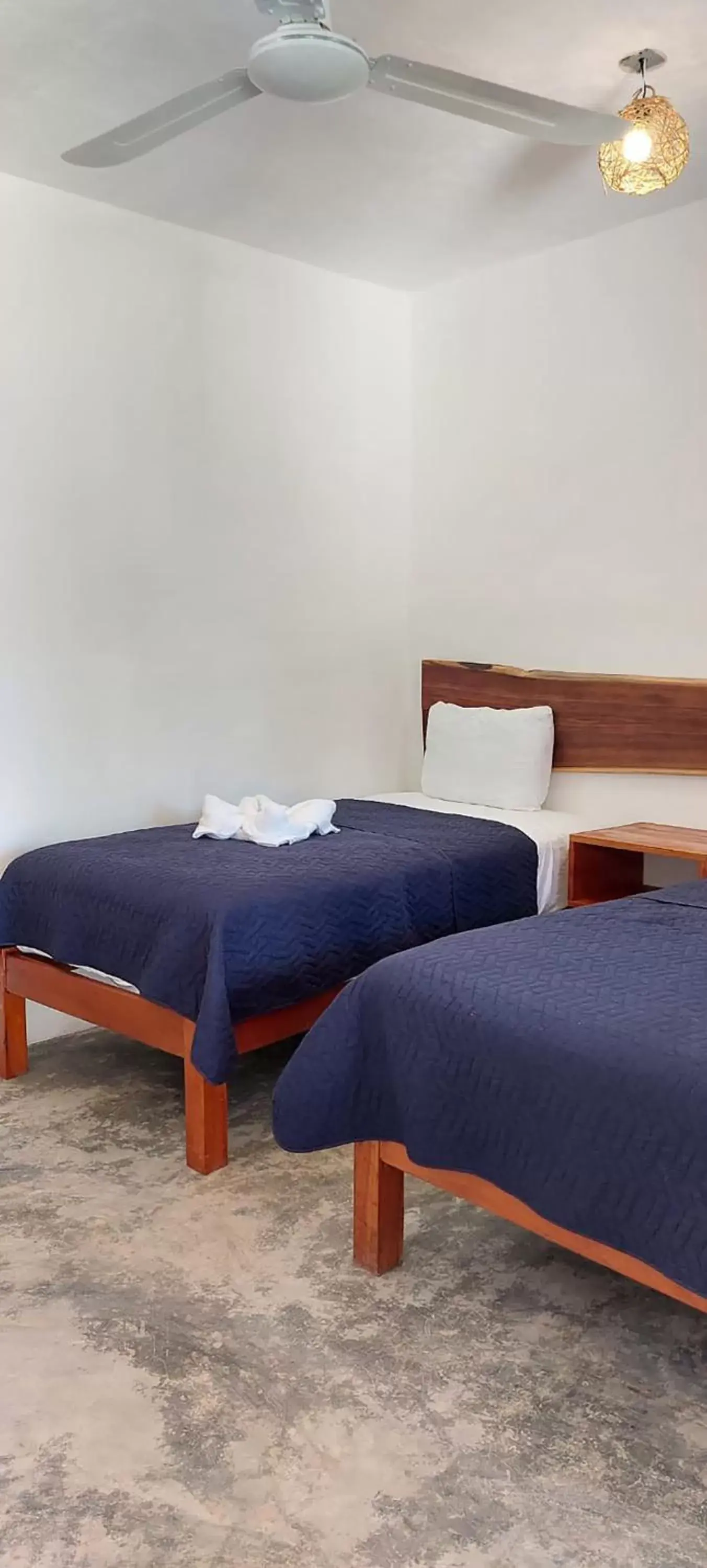 Bed in Hotel Xa´an Bacalar
