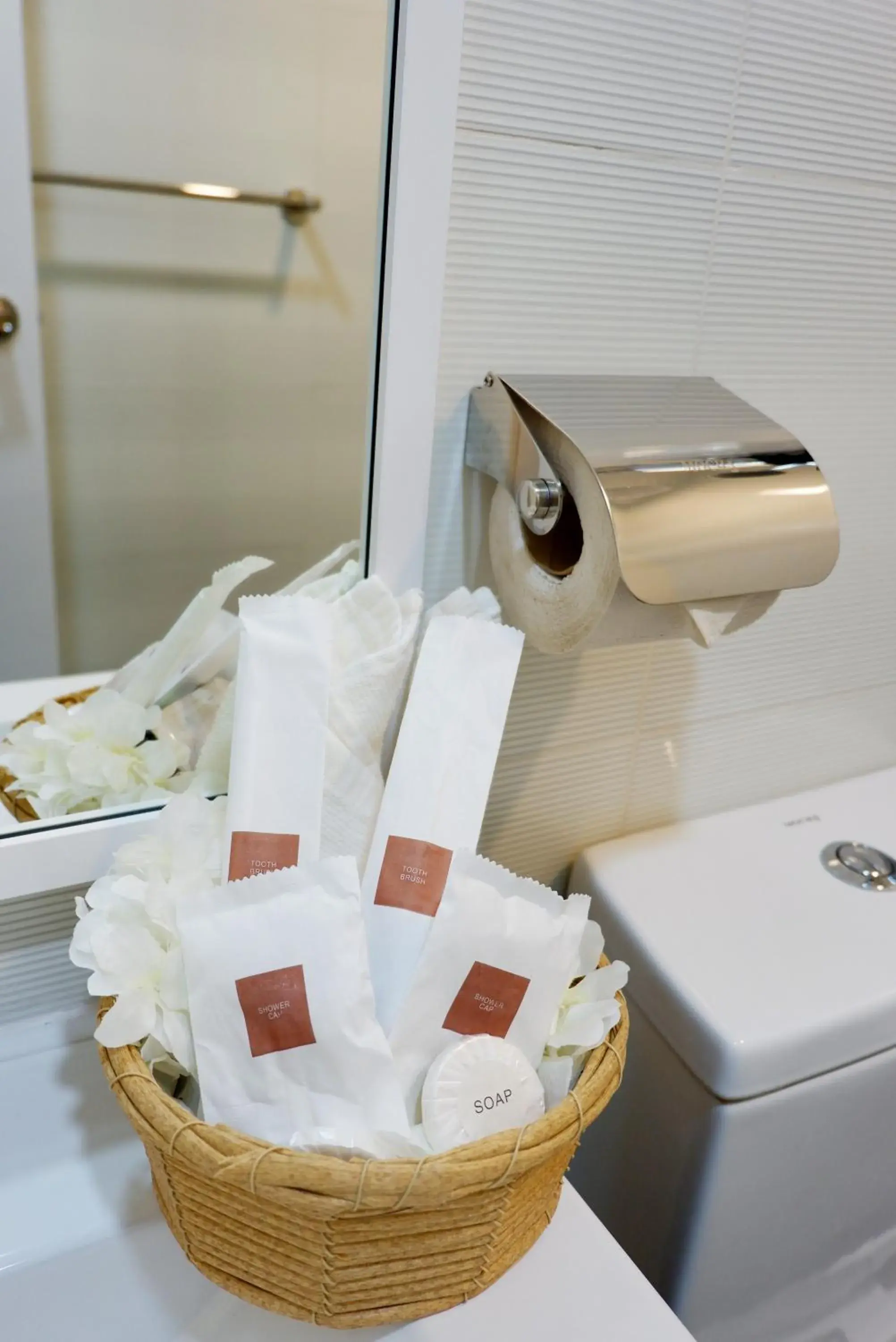 Bathroom in Flypod Hotel