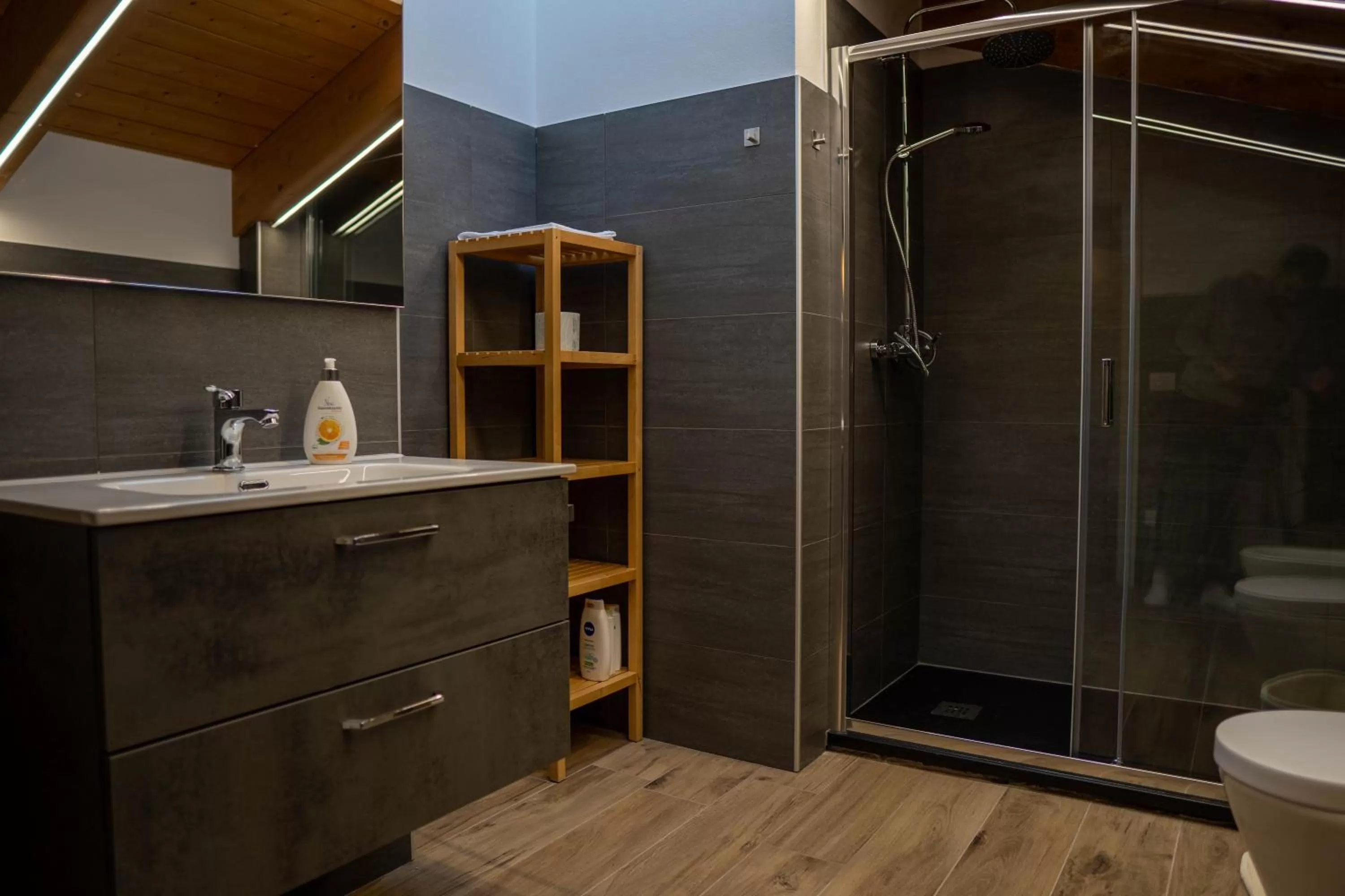 Bathroom in Residence Le Palme