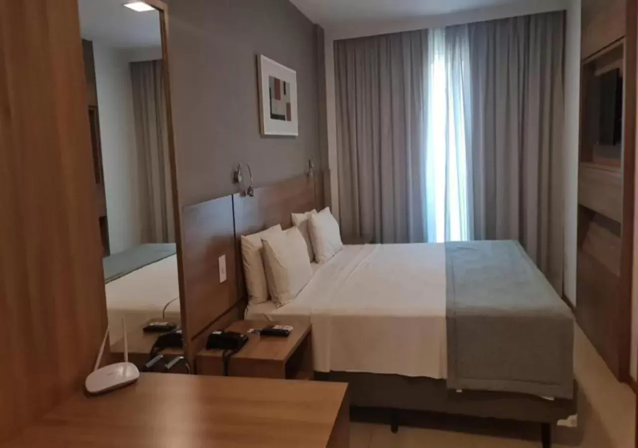 Bed in Quality Hotel & Suites Brasília