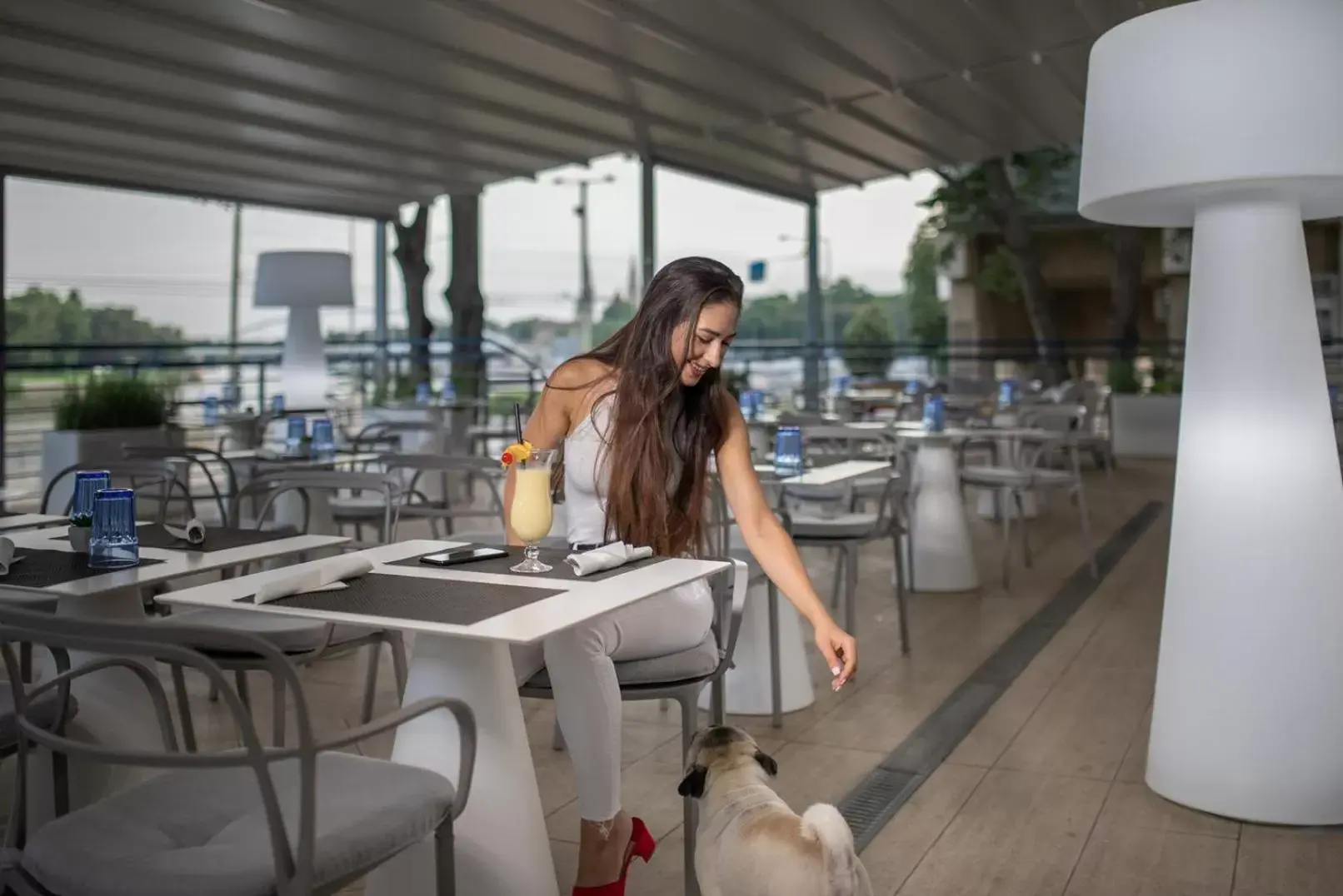 Balcony/Terrace in Novotel Szeged