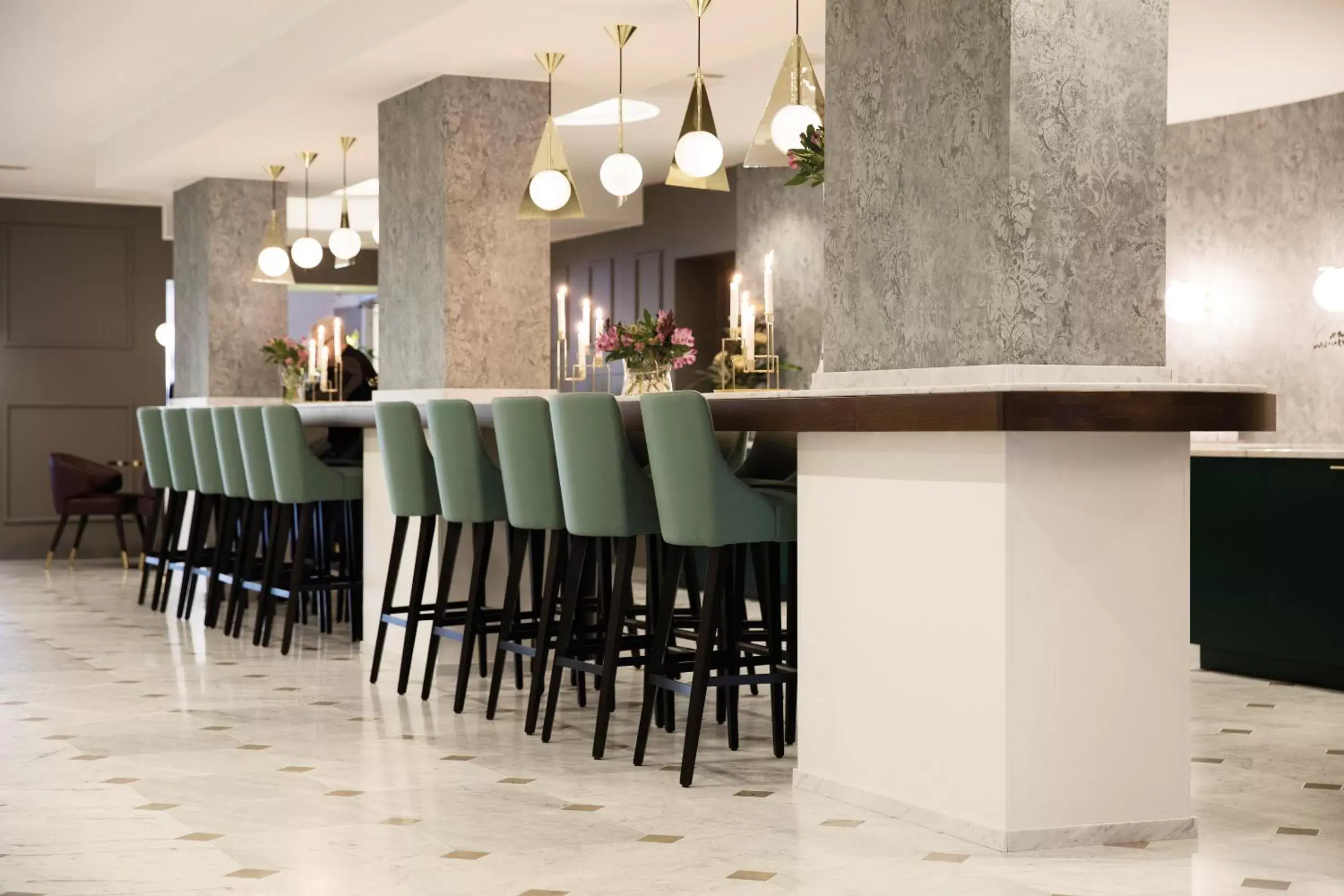 Lobby or reception, Restaurant/Places to Eat in Elite Grand Hotel Norrköping