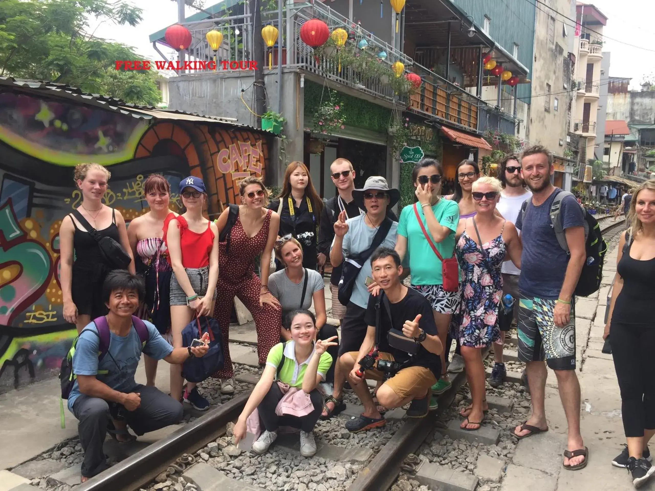 People in Hanoi City Backpackers Hostel