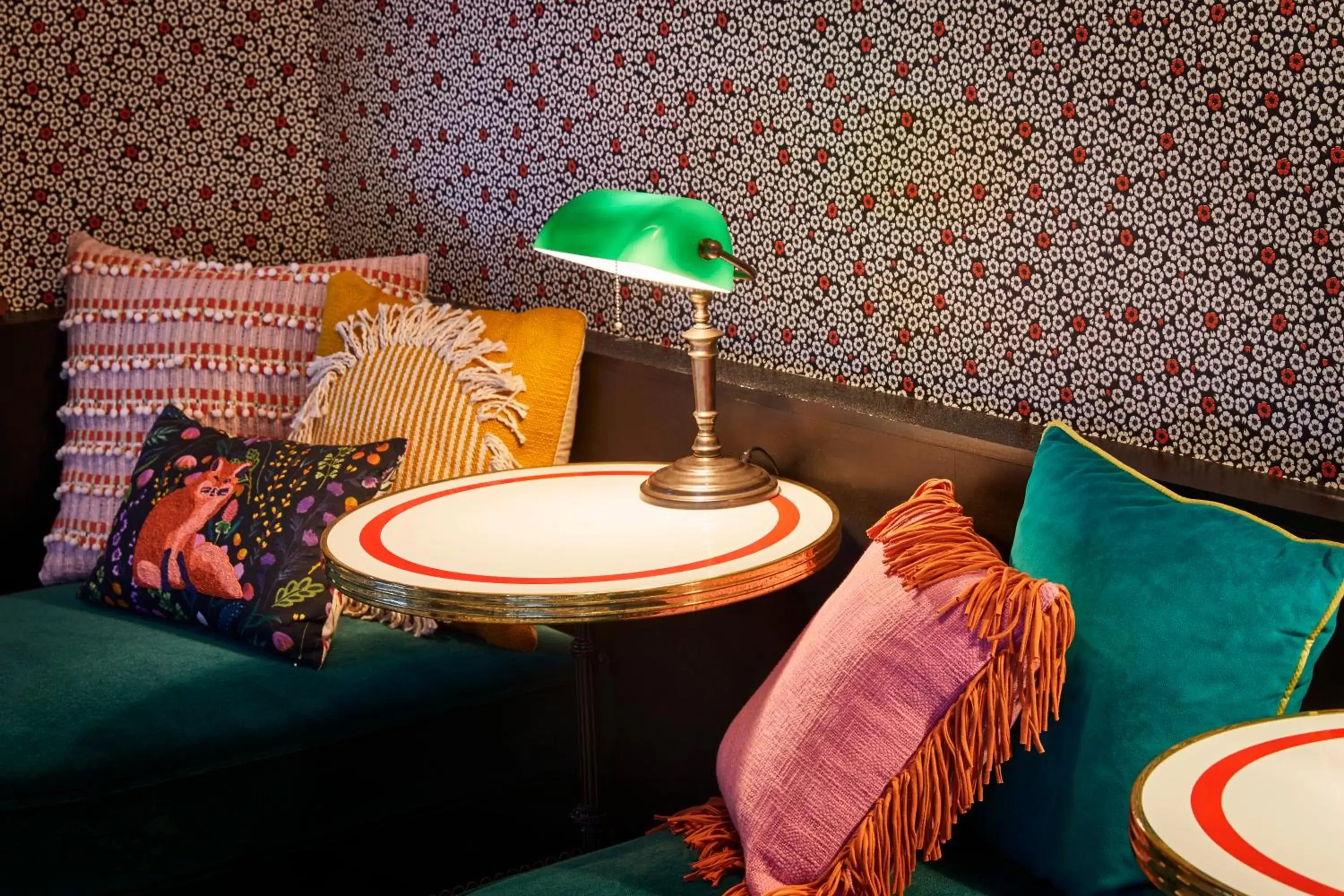 Decorative detail, Seating Area in Mama Shelter London - Shoreditch