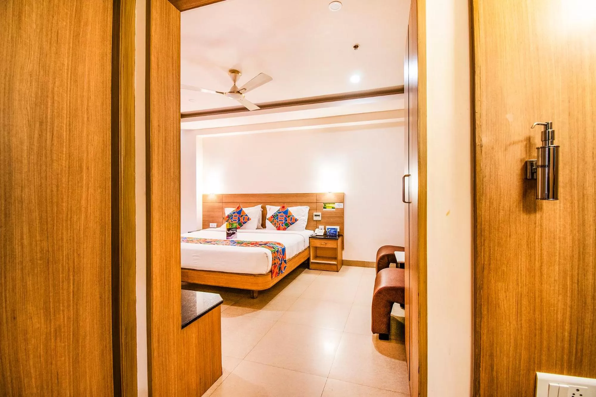 Bedroom, Bathroom in FabHotel Prime Royal Castle Gandhipuram