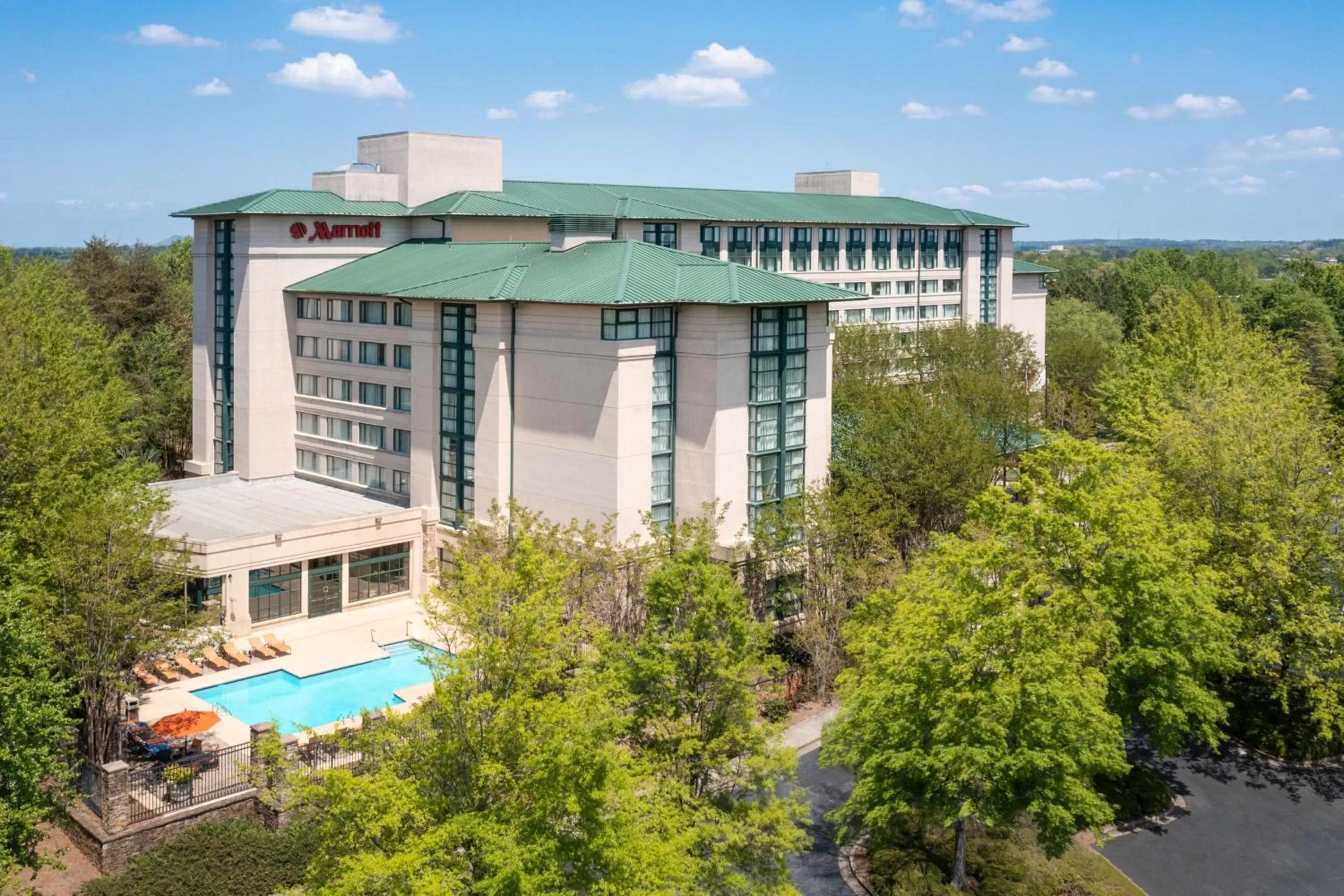 Property building in Atlanta Marriott Alpharetta