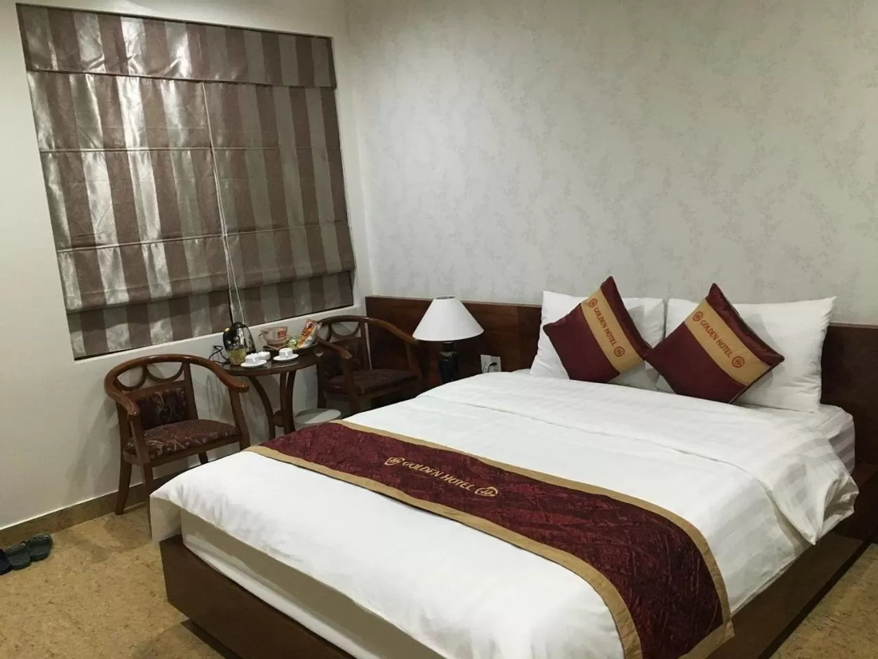 Superior Twin Room with City View in Golden Thai binh Hotel