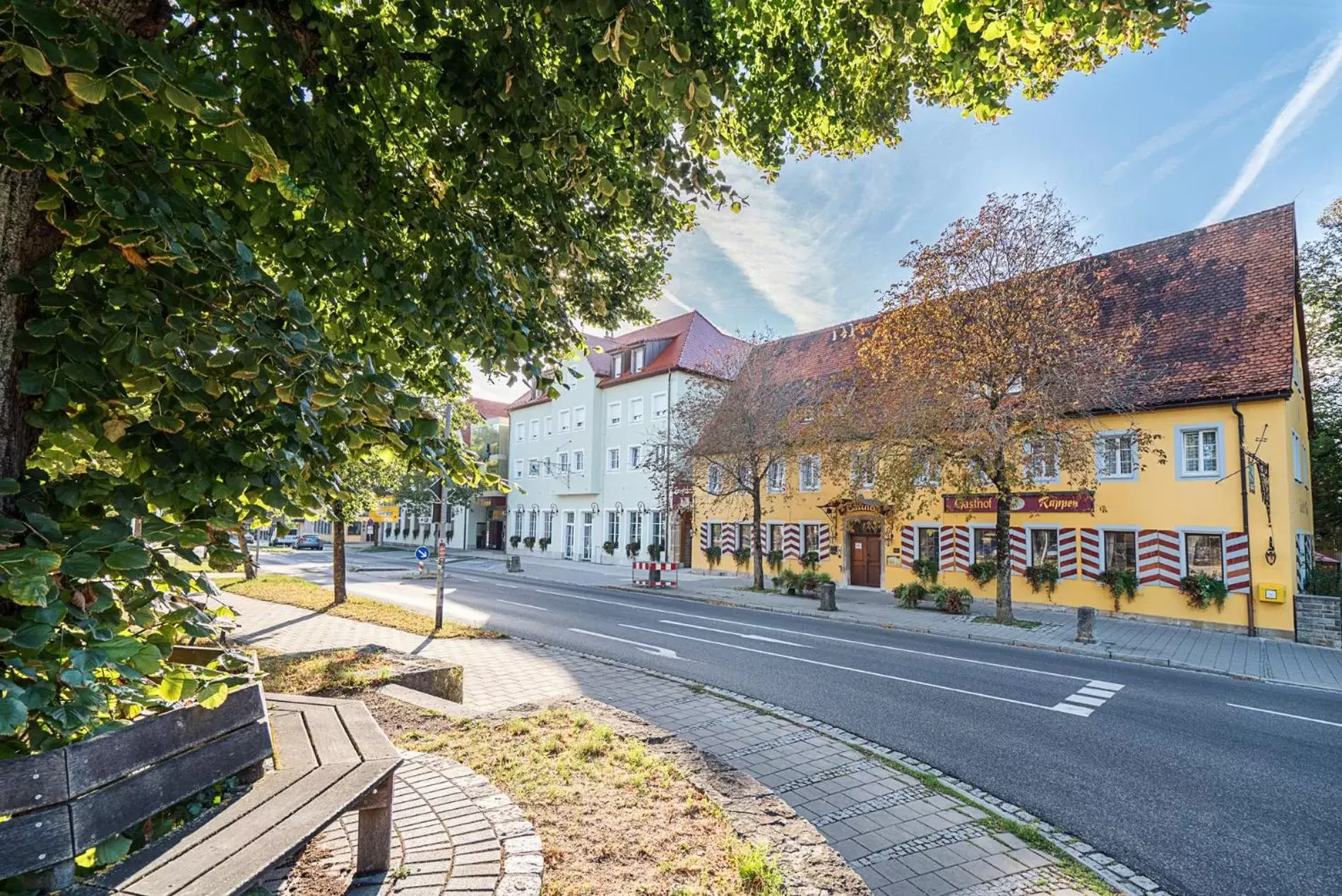 Facade/entrance, Property Building in Hotel Rappen Rothenburg ob der Tauber