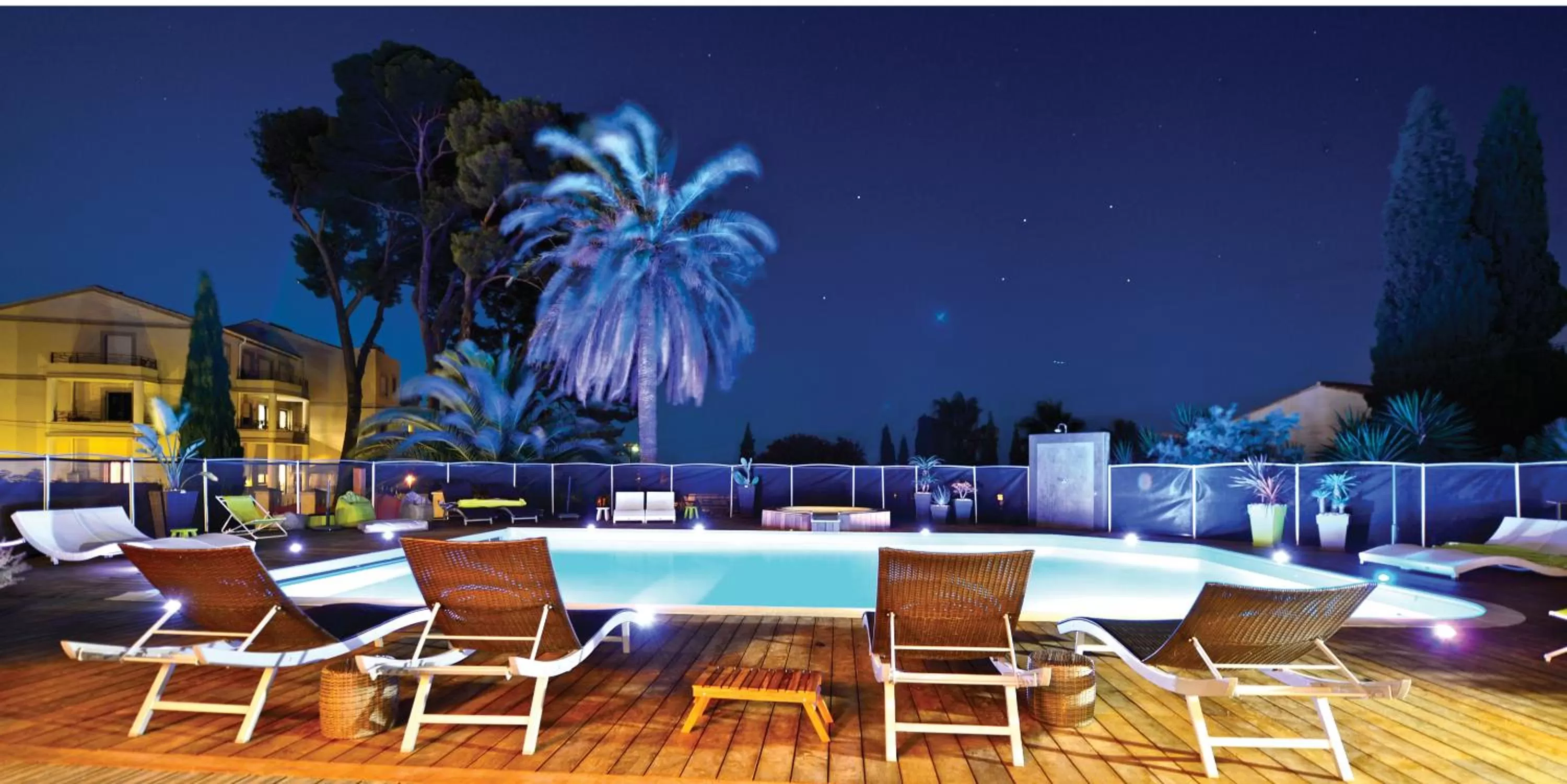 Patio in B&B Val D'azur