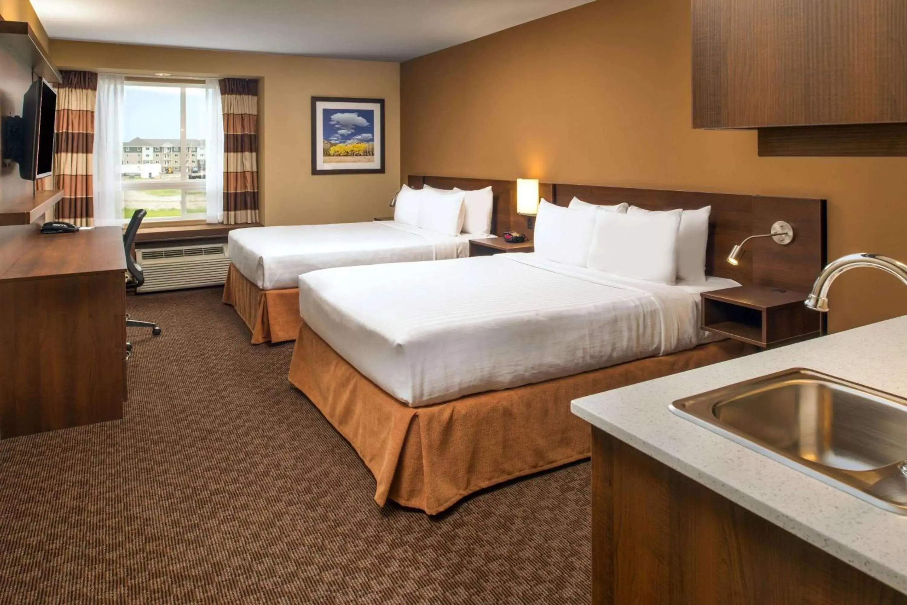 Photo of the whole room, Bed in Microtel Inn & Suites by Wyndham Red Deer Photo of the whole room, Bed in Microtel Inn & Suites by Wyndham Red Deer