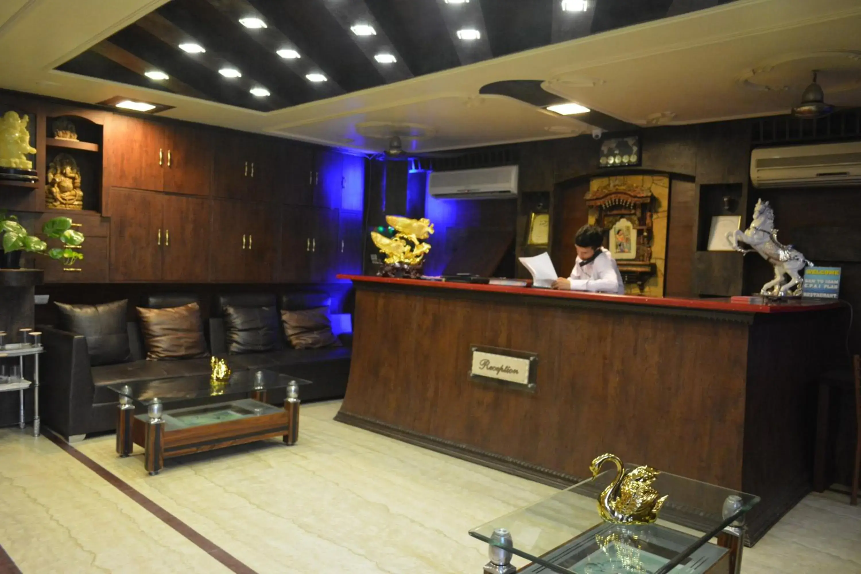 Lobby or reception, Lobby/Reception in Airport Hotel Vishal Residency