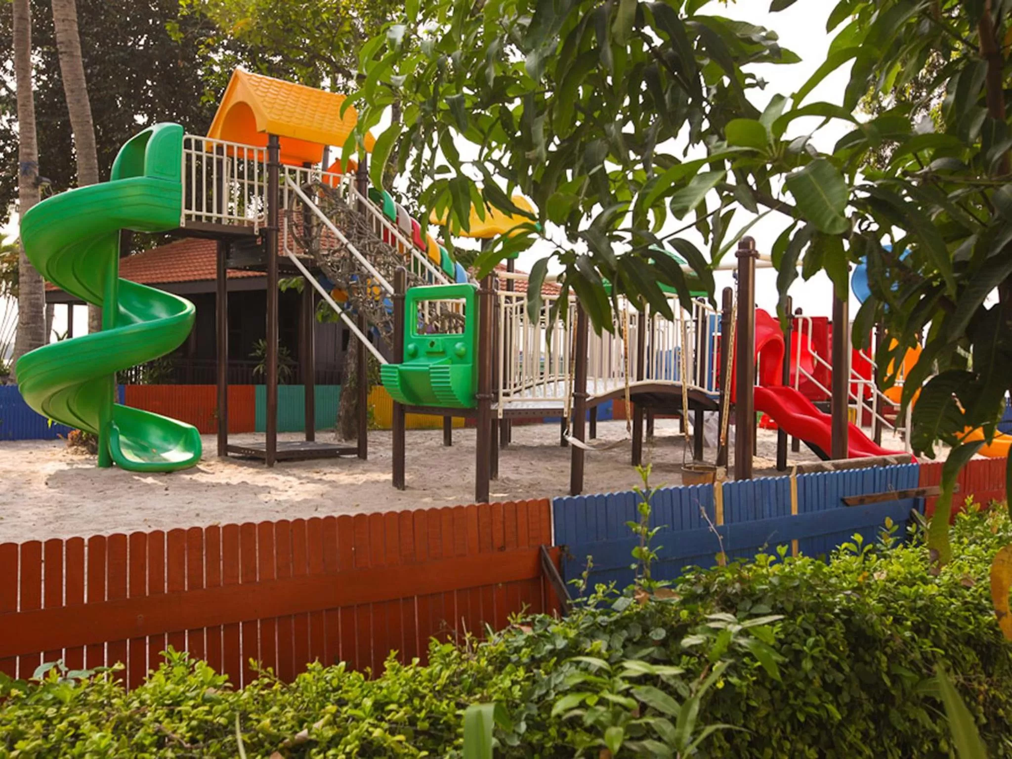 Children play ground in Riverside Serviced Apartments