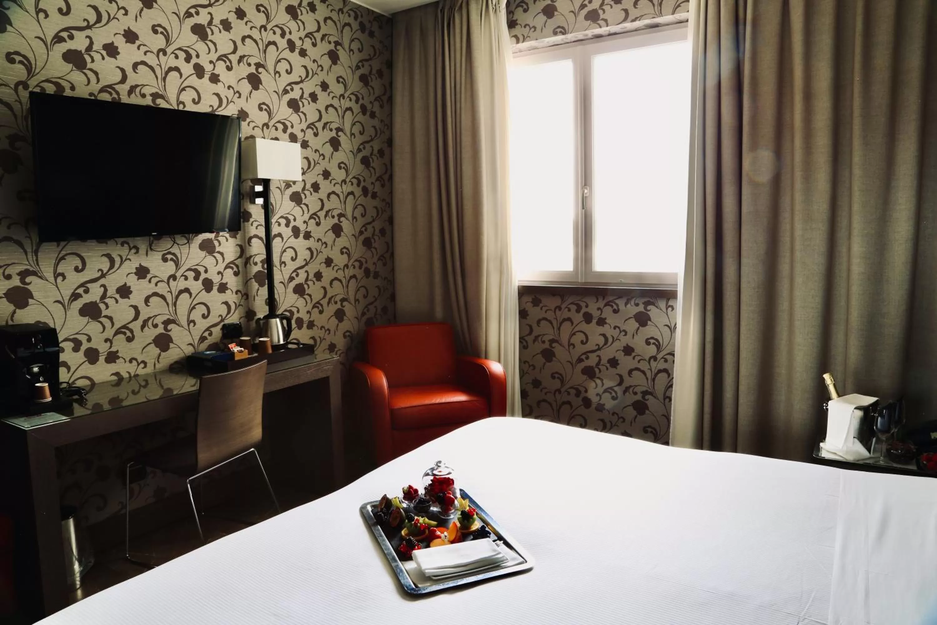 Bedroom, Bed in Klima Hotel Milano Fiere