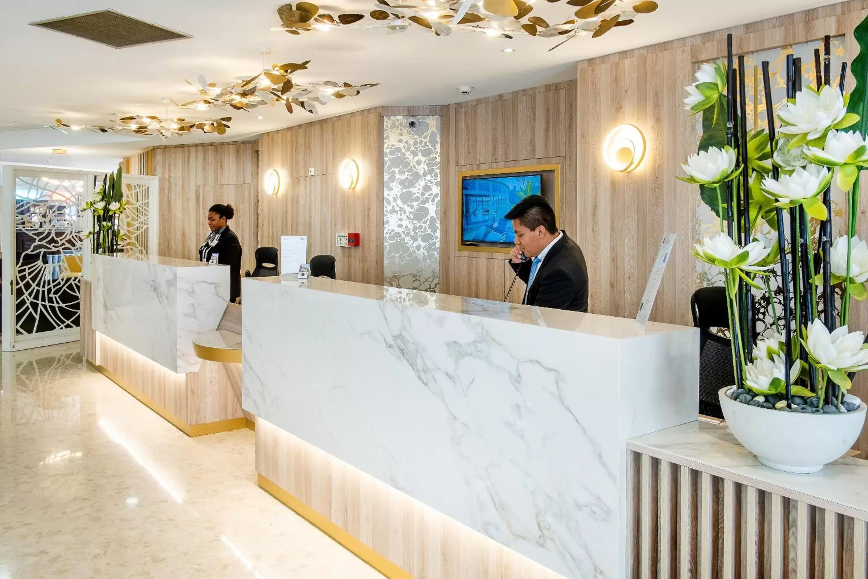 Staff, Lobby/Reception in Hotel La Solitude