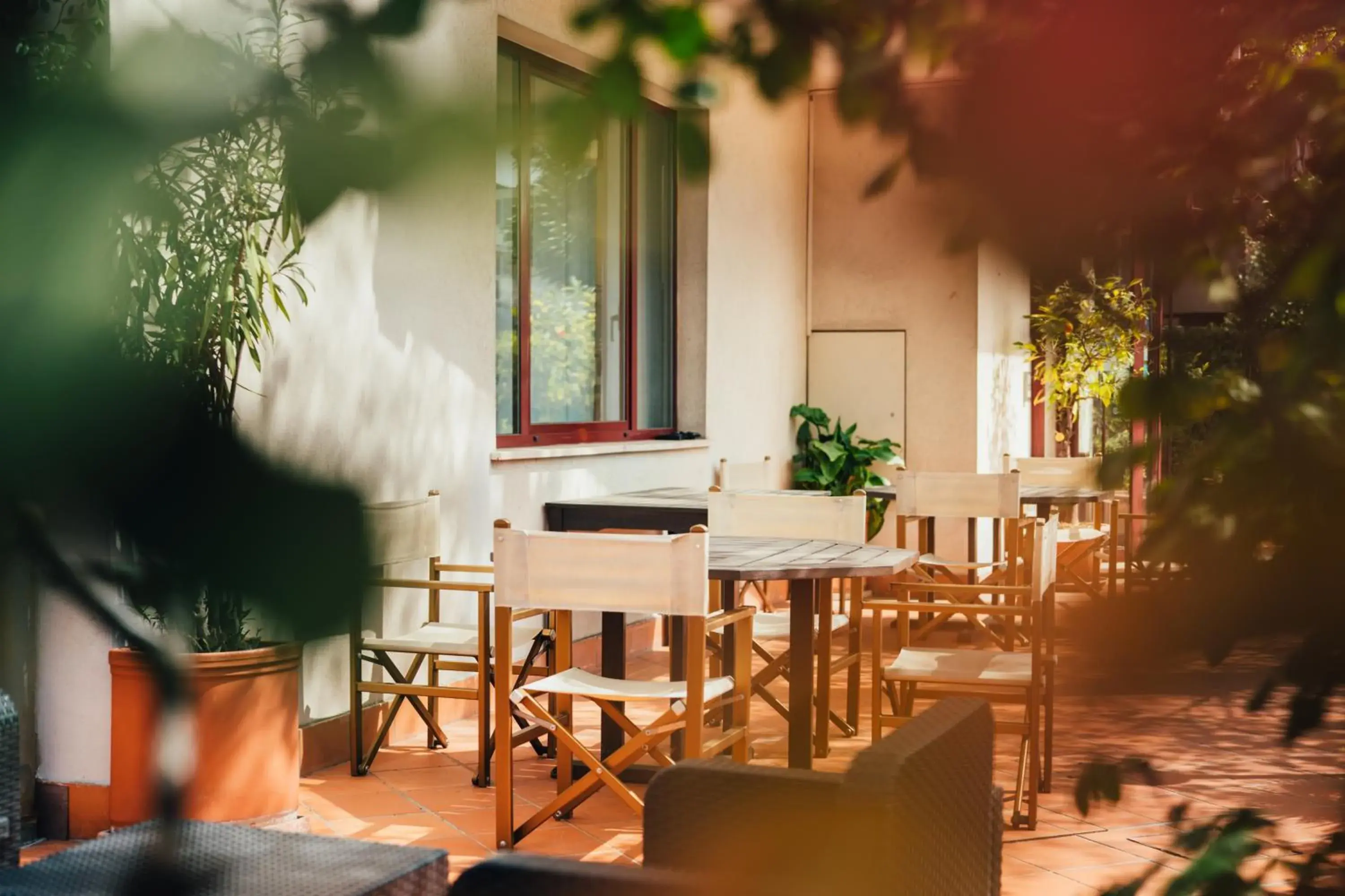 Garden, Restaurant/Places to Eat in Hotel Arcangelo