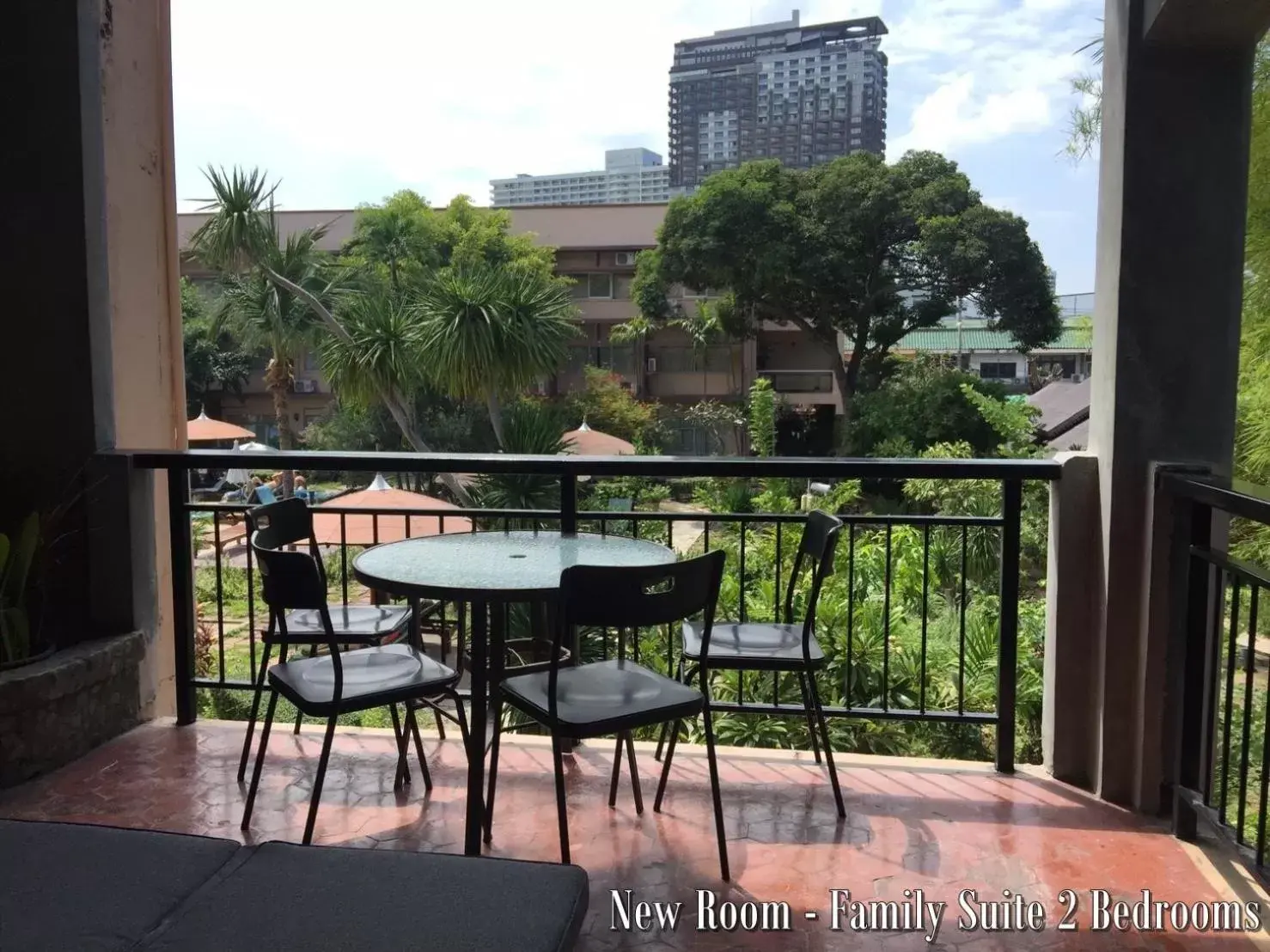 Balcony/Terrace in Basaya Beach Hotel & Resort