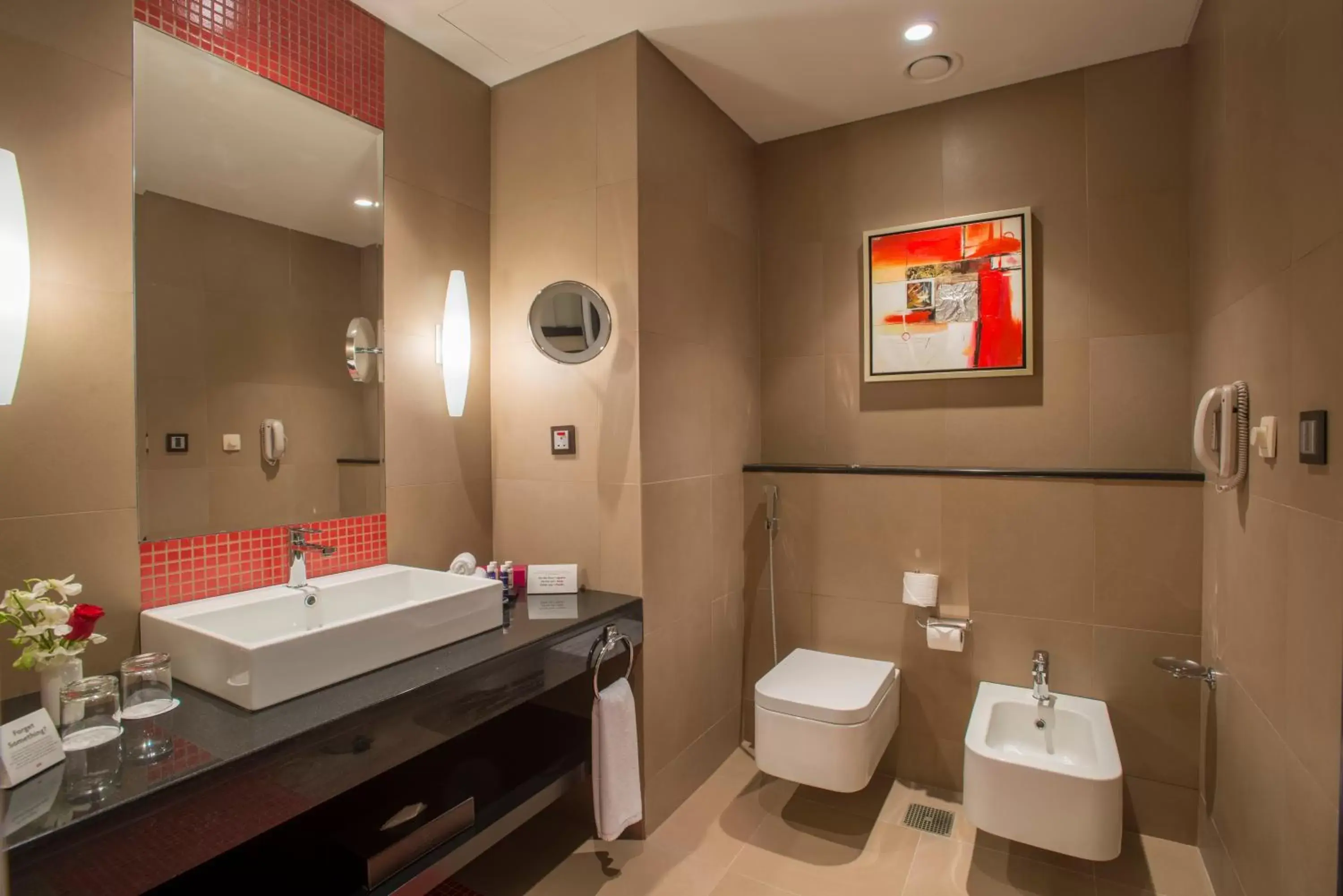 Bathroom in Crowne Plaza Riyadh - RDC Hotel & Convention, an IHG Hotel