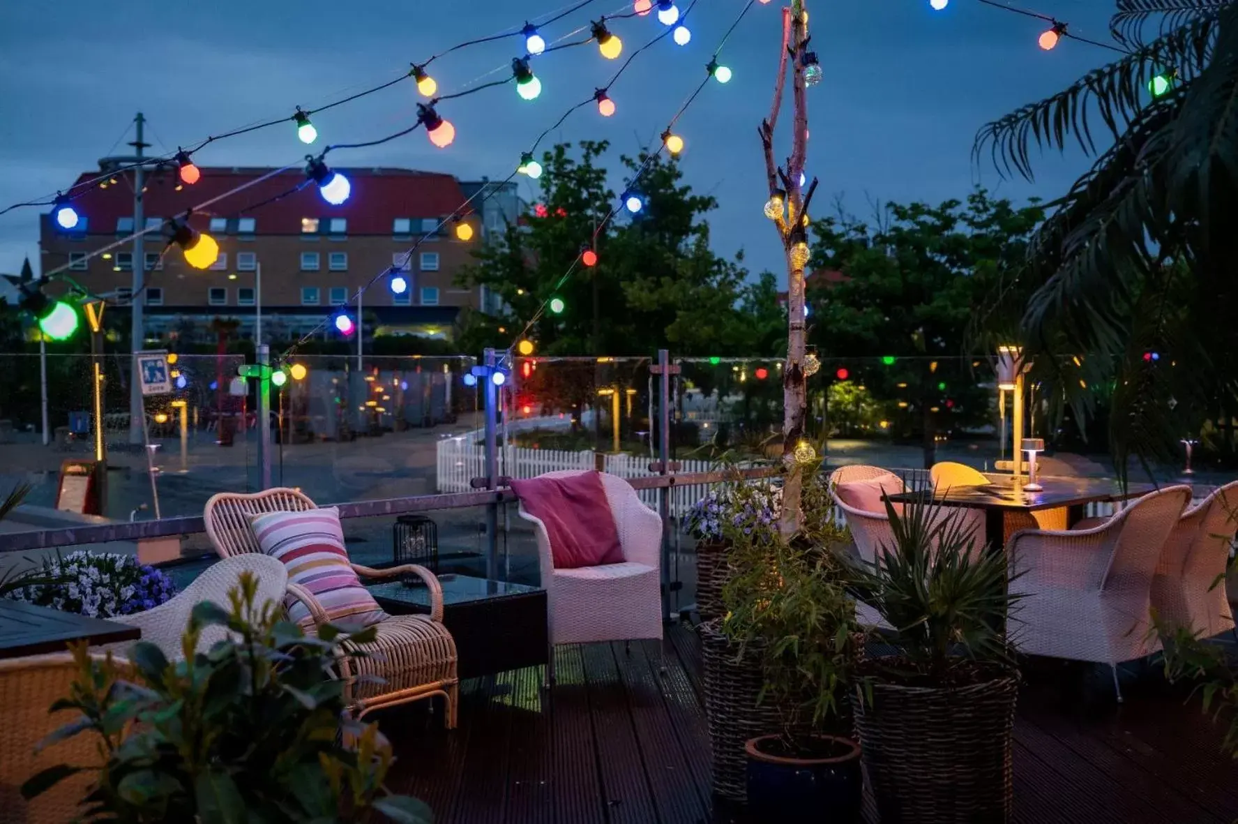 Balcony/Terrace in Hotel Jutlandia