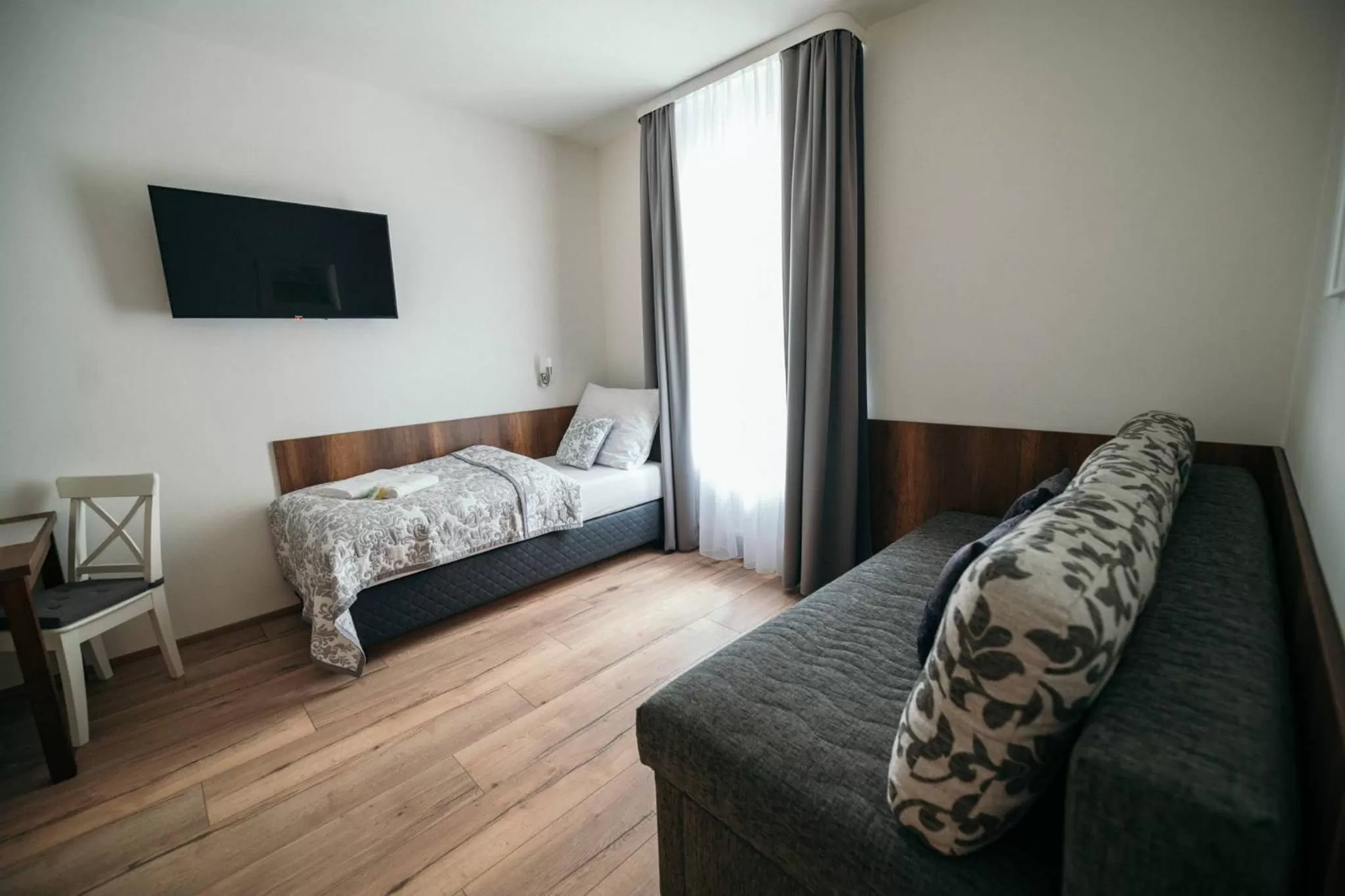 Photo of the whole room, Bed in Vila Jáchymov