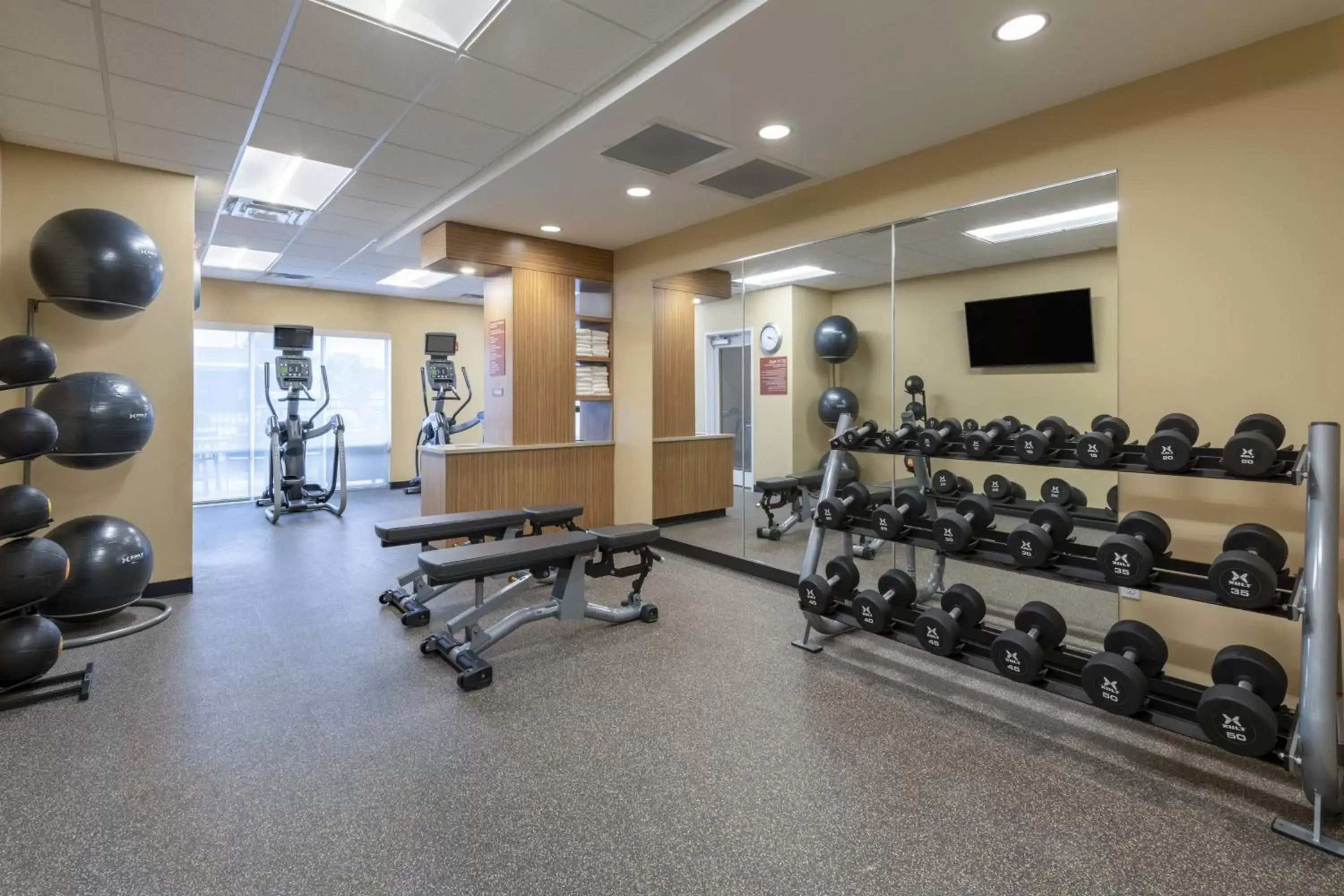 Fitness centre/facilities, Fitness Center/Facilities in TownePlace Suites by Marriott St. Louis Edwardsville, IL