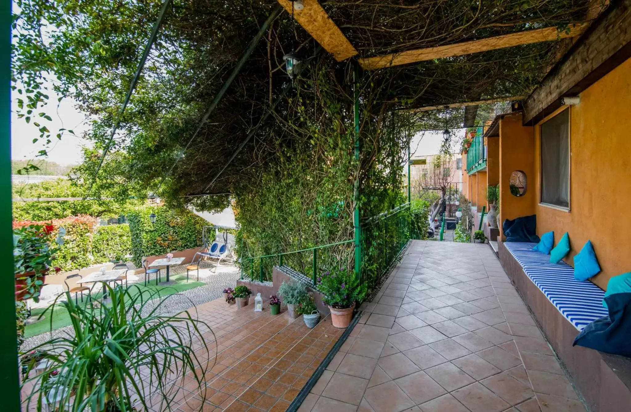 Facade/entrance in Villa Rocla guest house Pompei