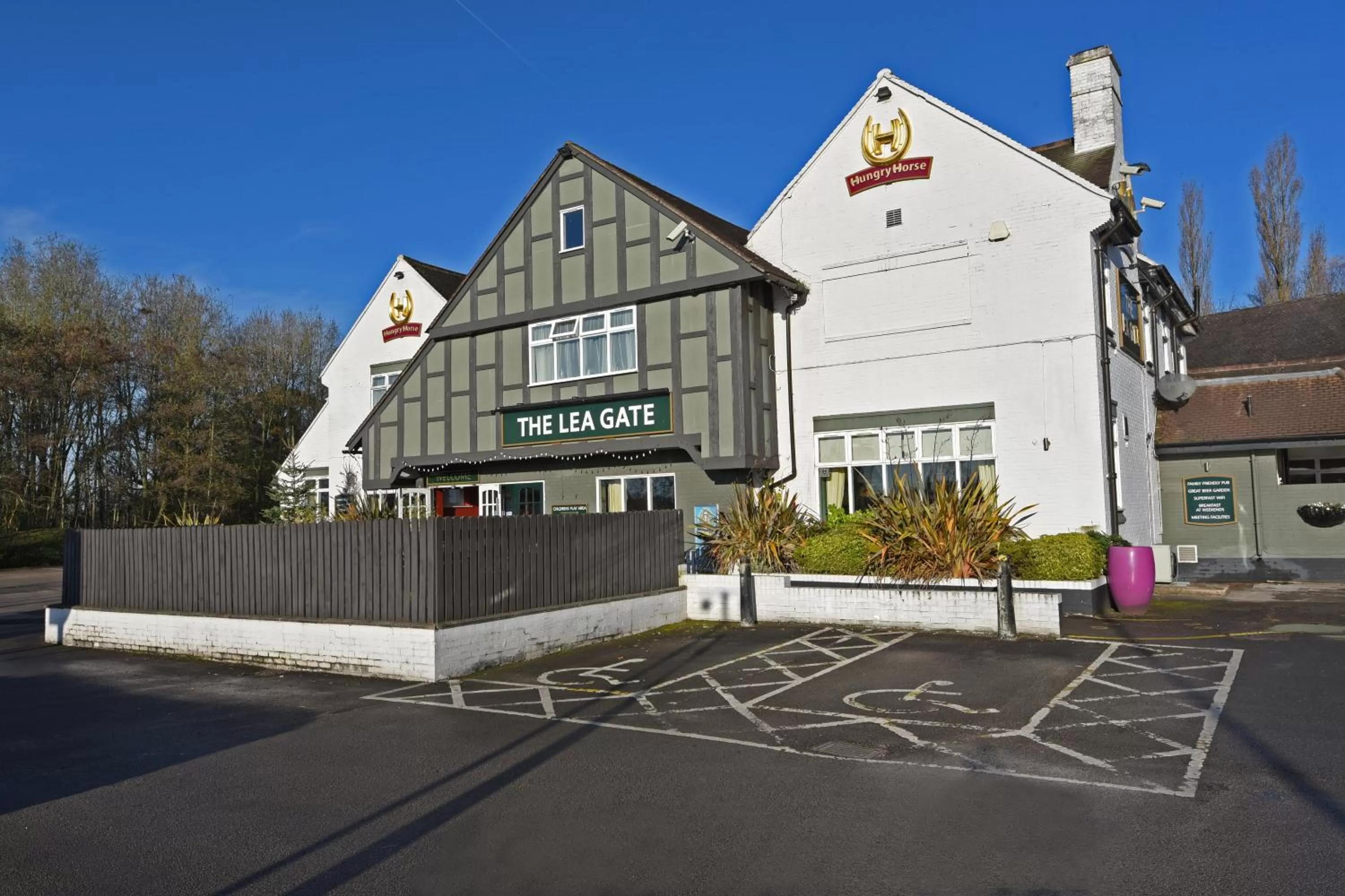 Property building in Lea Gate by Greene King Inns
