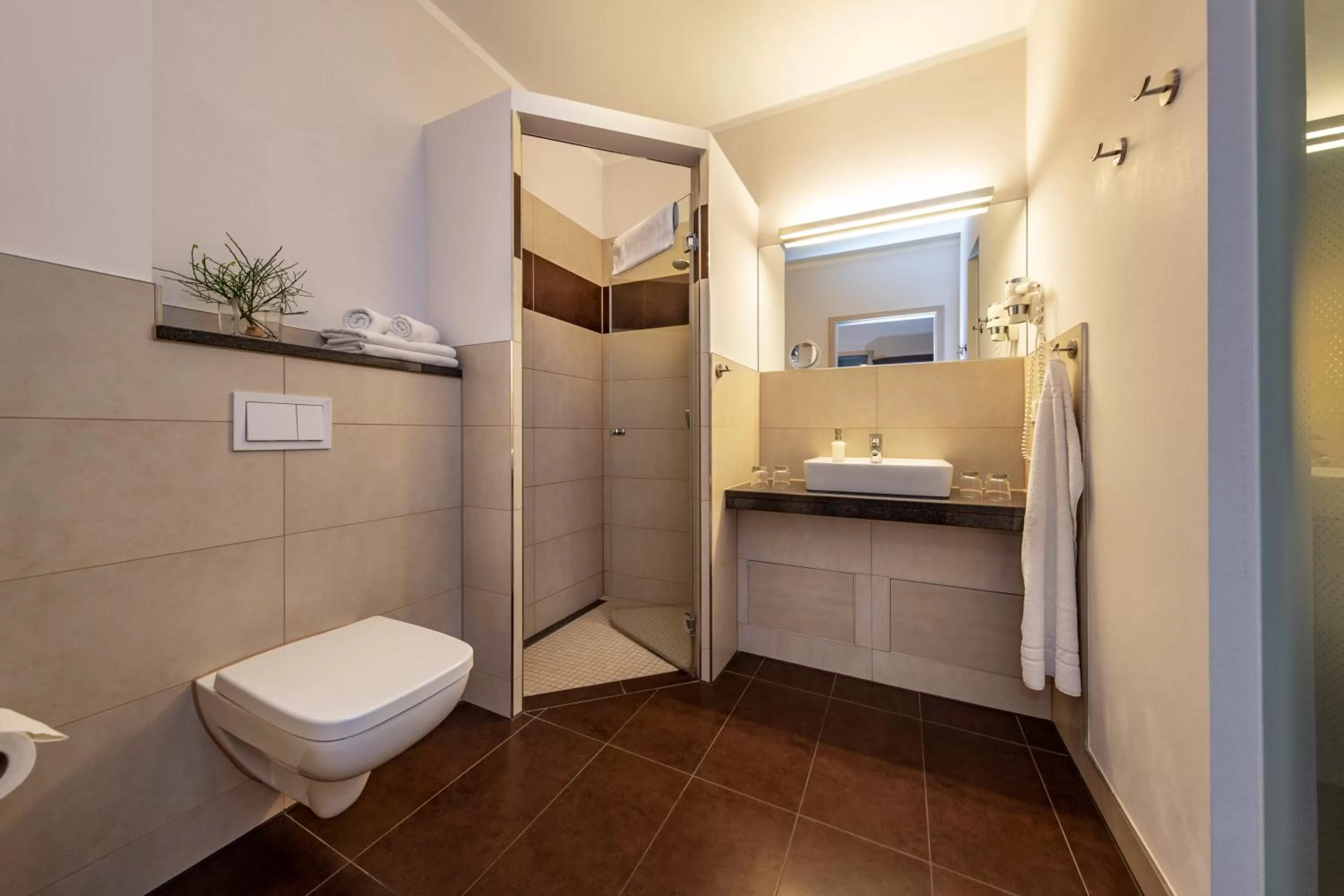 Bathroom in Hotel zur Ostsee