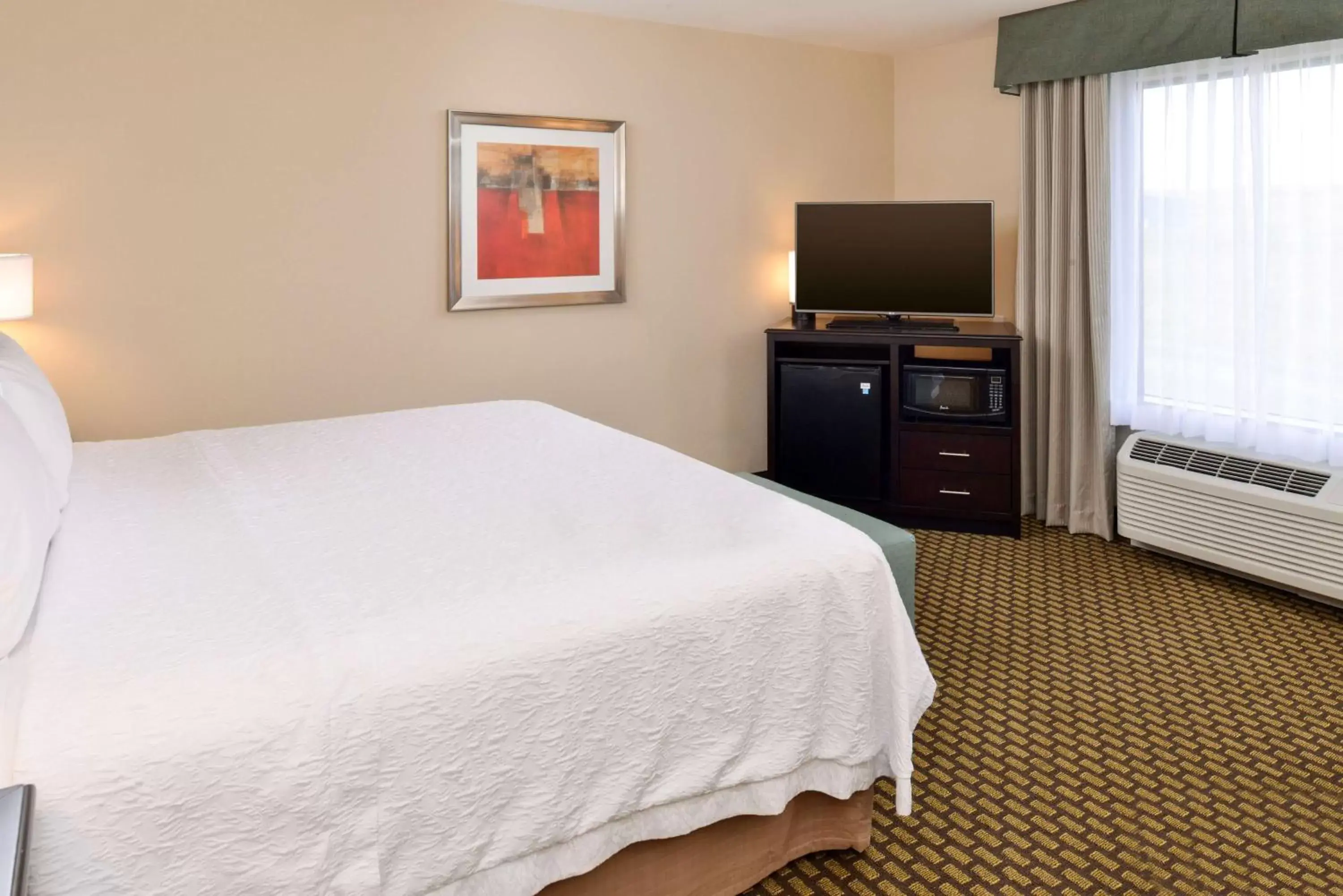 Bed in Hampton Inn & Suites Douglas
