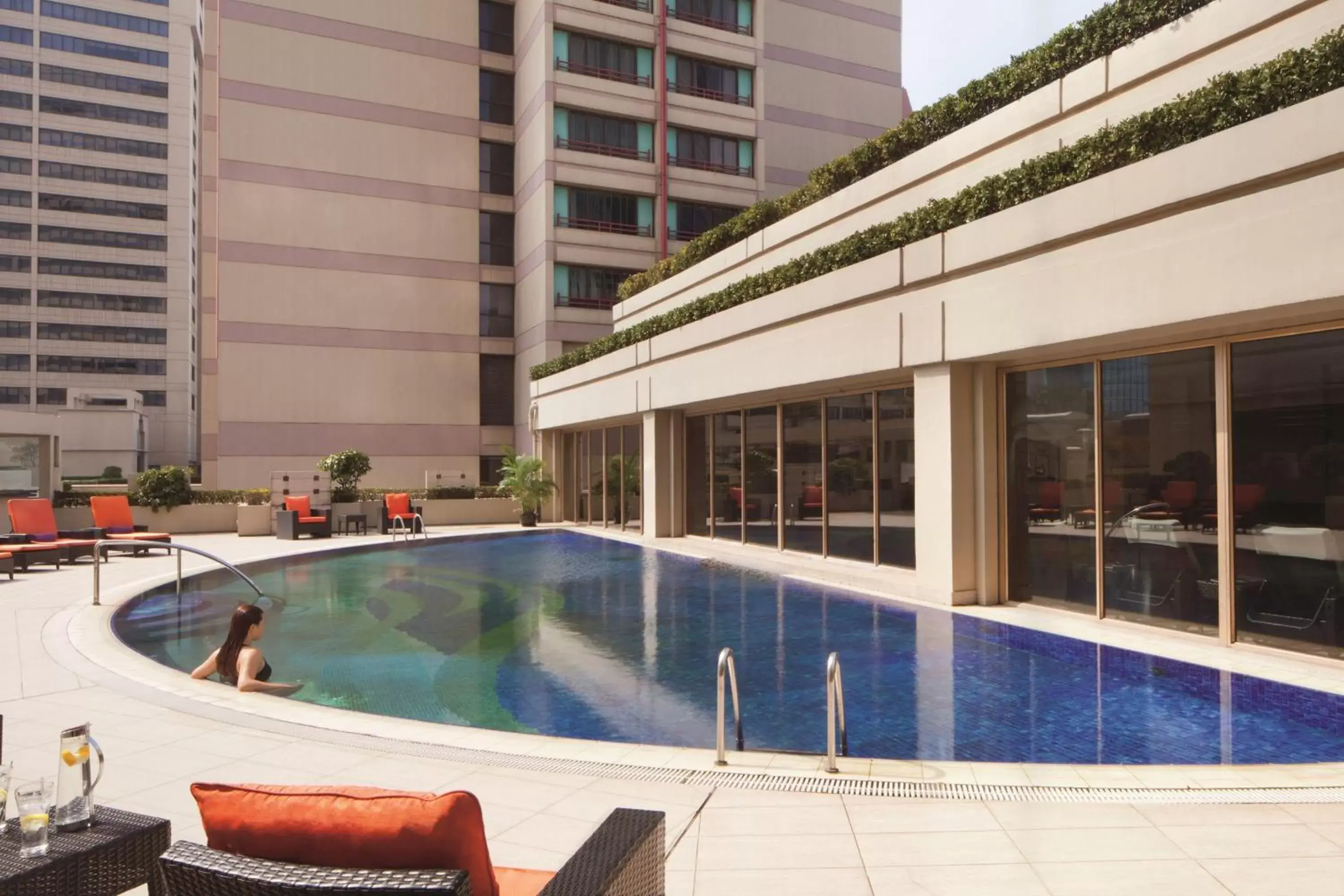 Swimming Pool in The Portman Ritz-Carlton Shanghai