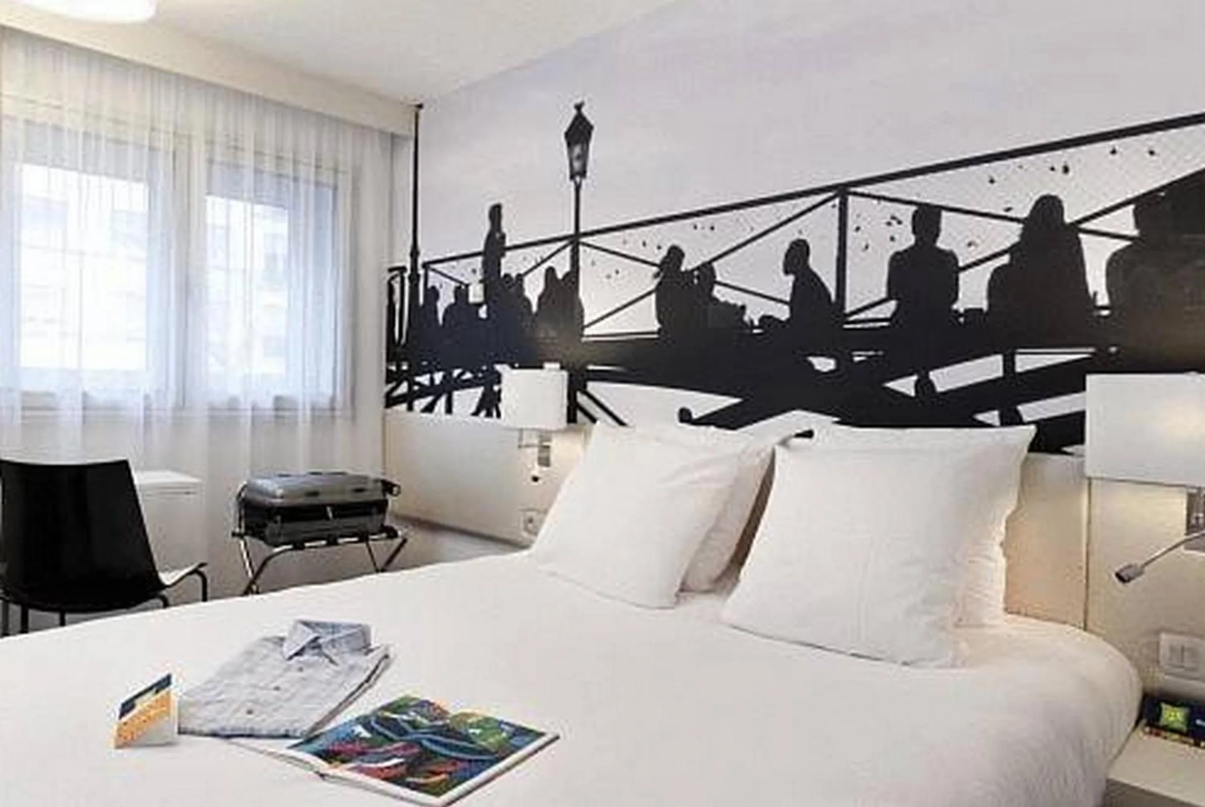 Bed in ibis Styles Paris Tolbiac Bibliotheque