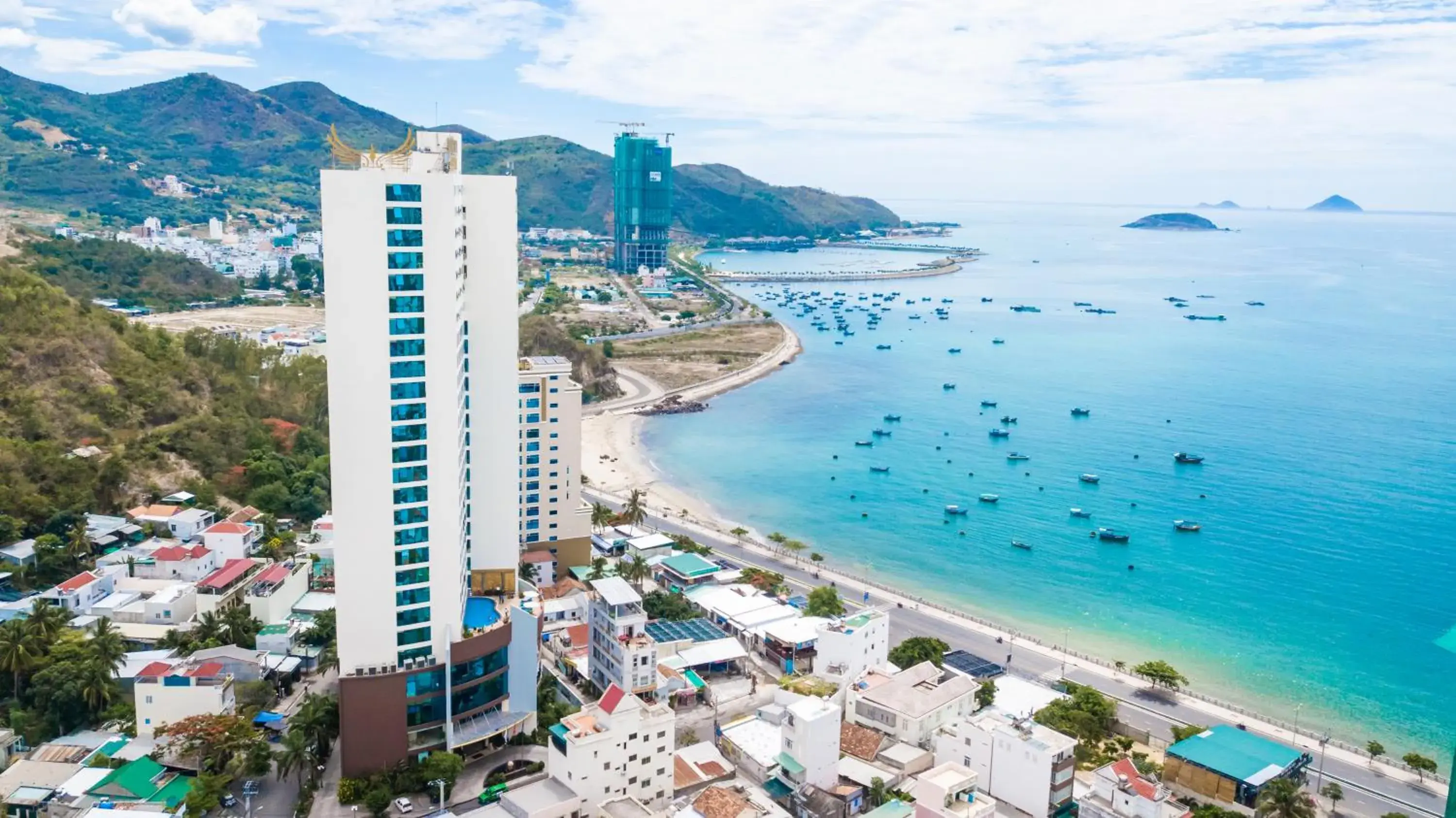 Property building, Bird's-eye View in Muong Thanh Grand Nha Trang Hotel