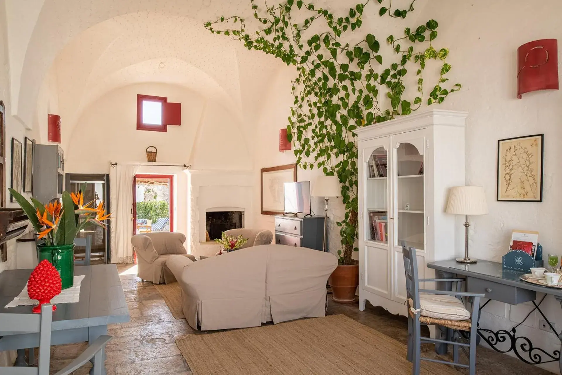 Seating Area in Masseria Torre Coccaro