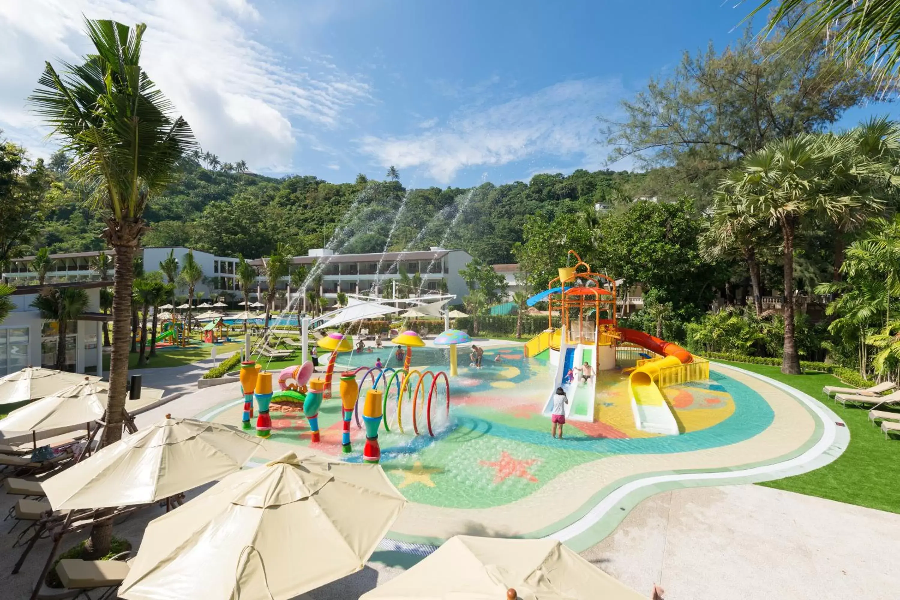 Swimming pool, Water Park in Katathani Phuket Beach Resort - SHA Extra Plus