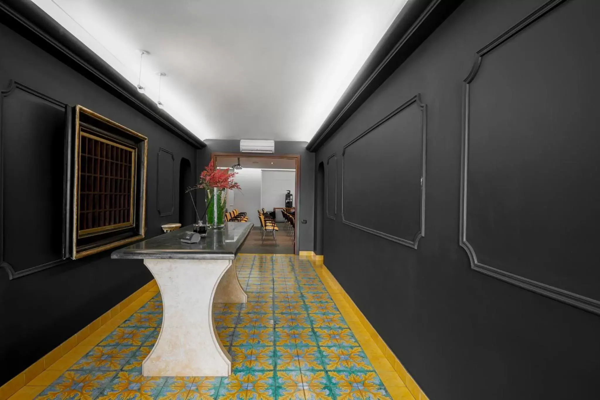 Lobby or reception in La Locanda Del Pontefice - Luxury Country House