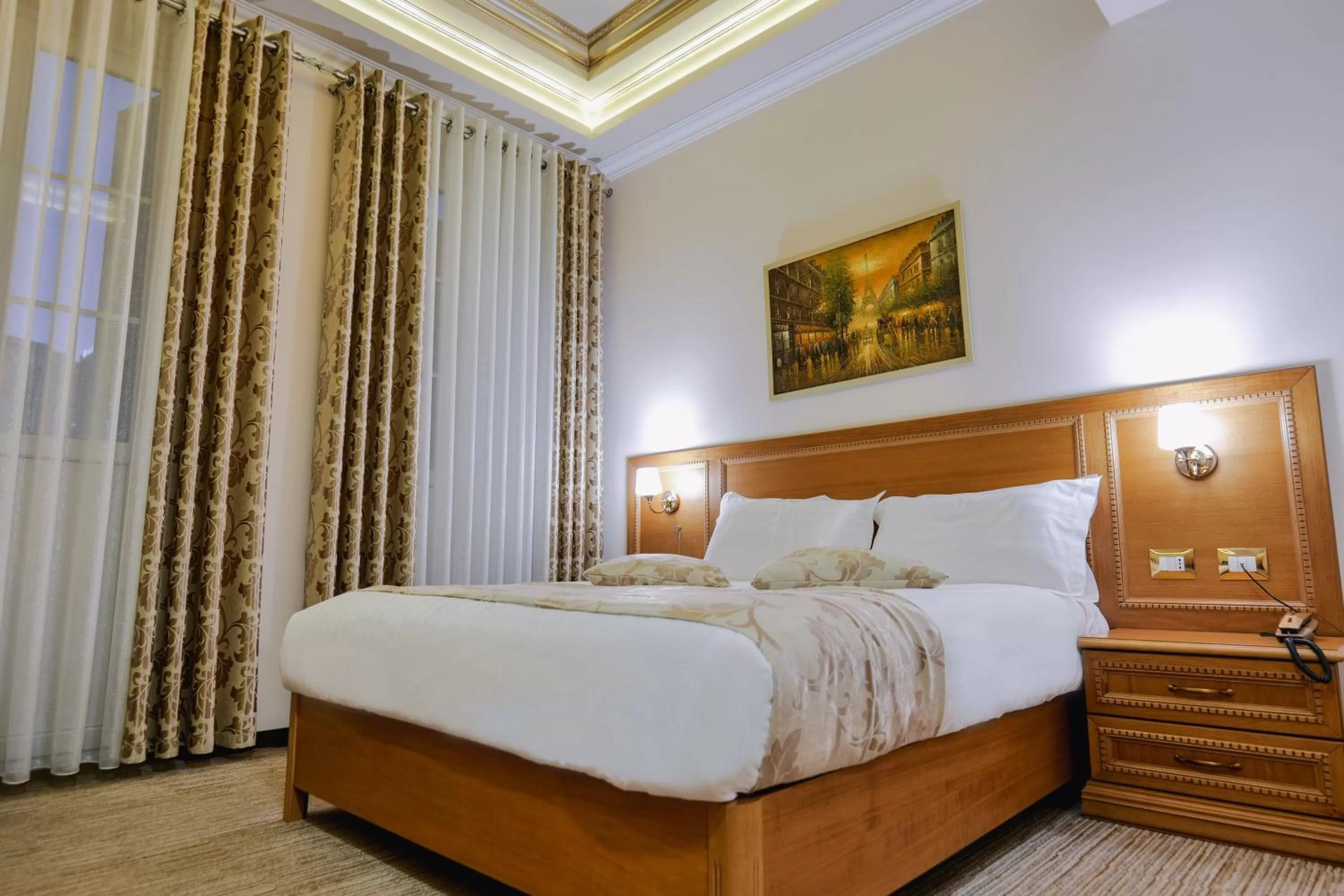 Bedroom, Bed in Hotel Boka