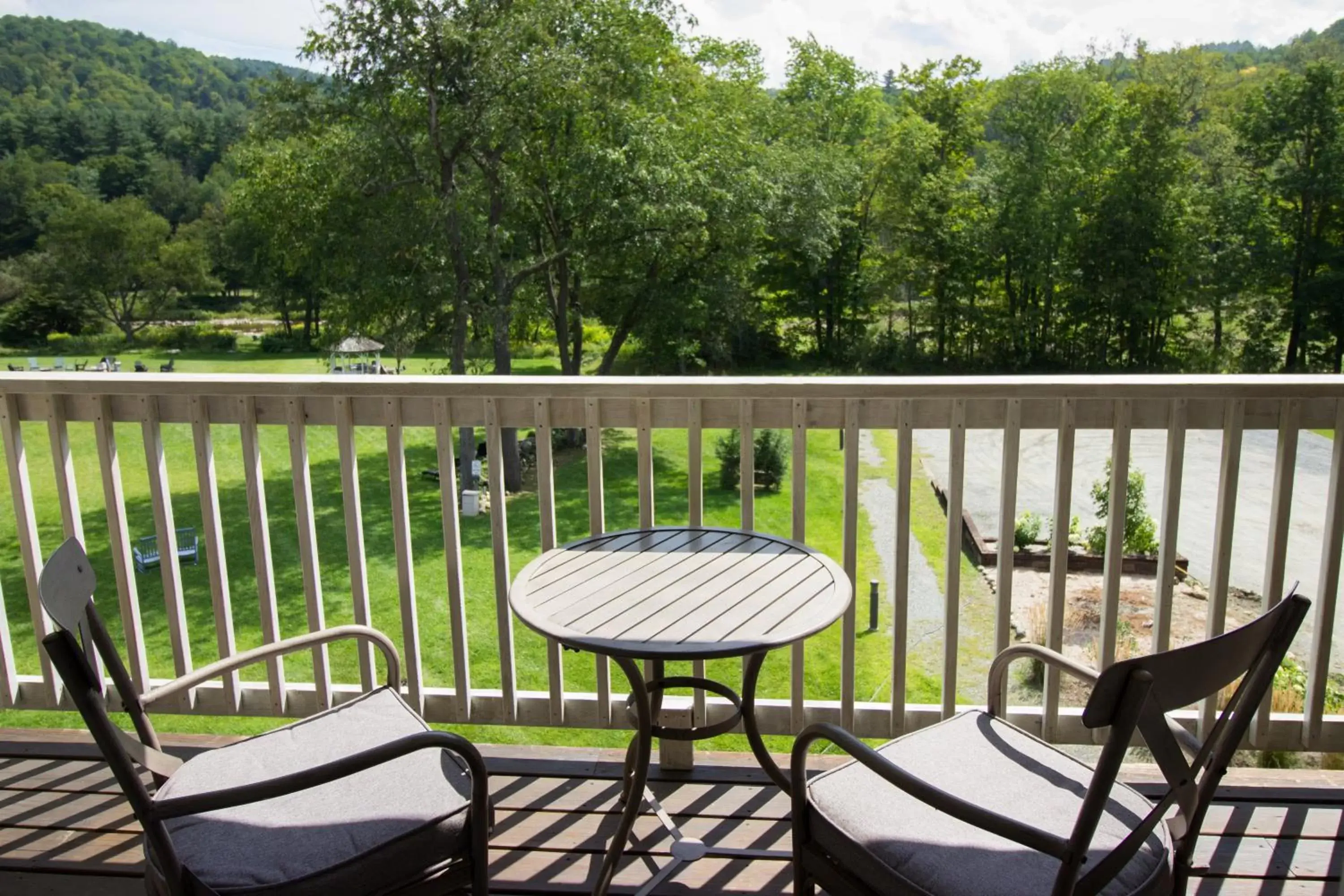 Balcony/Terrace in 506 On the River Inn Woodstock