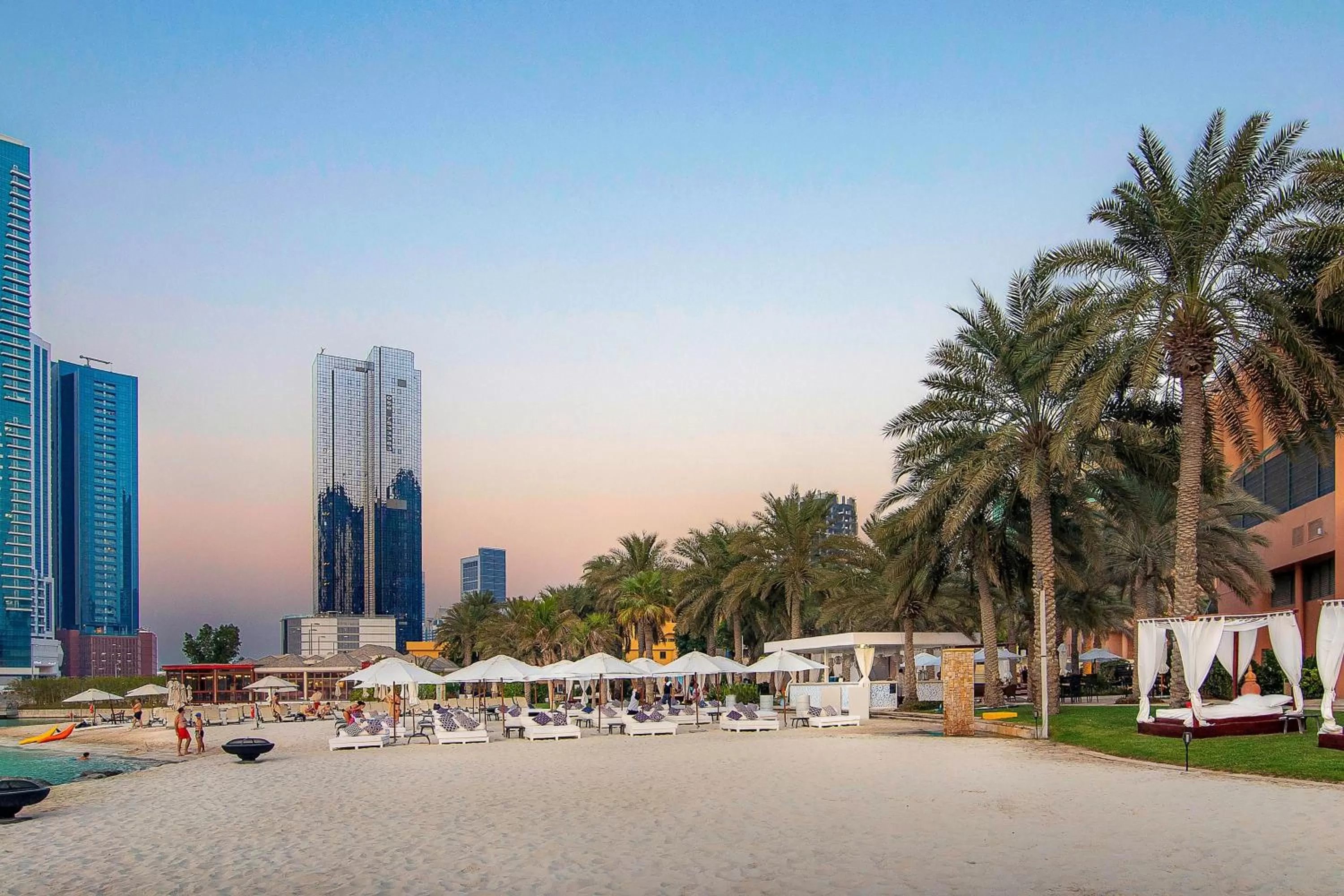 Beach in Sheraton Abu Dhabi Hotel & Resort