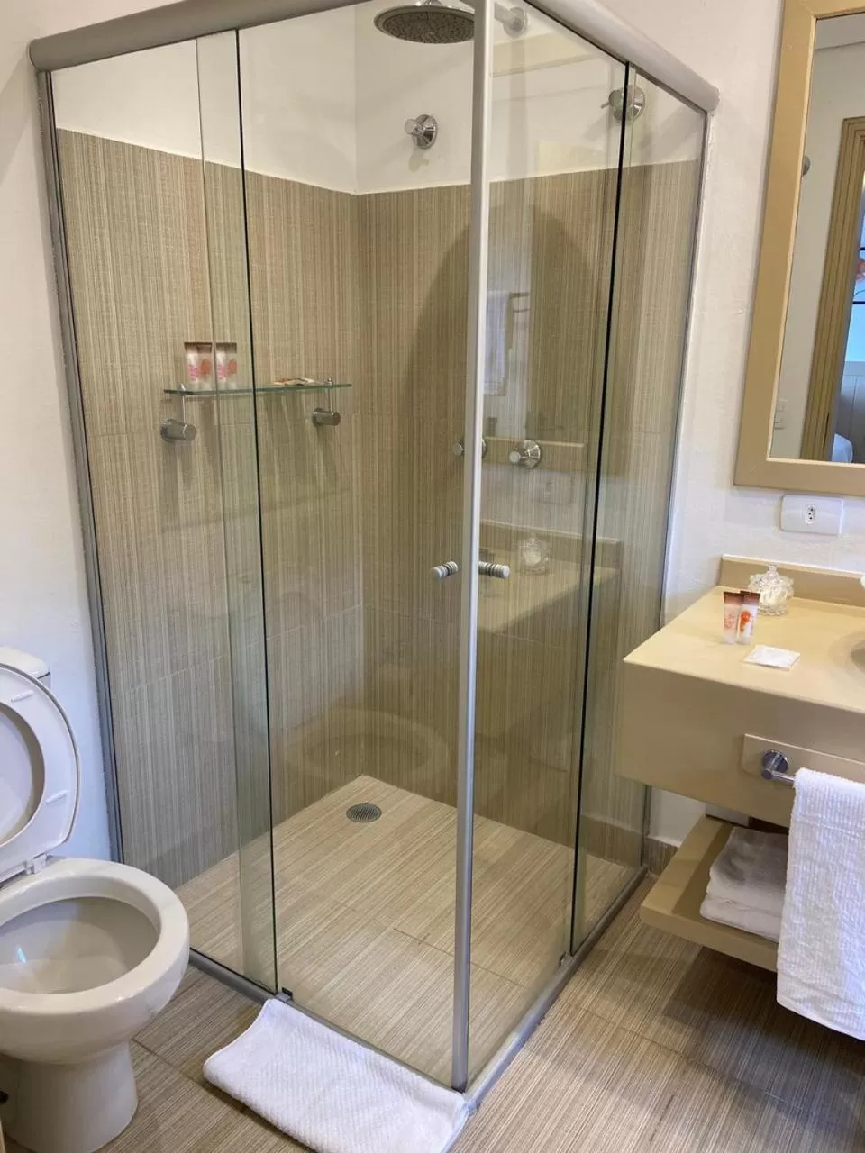 Bathroom in Pousada das Lavandas