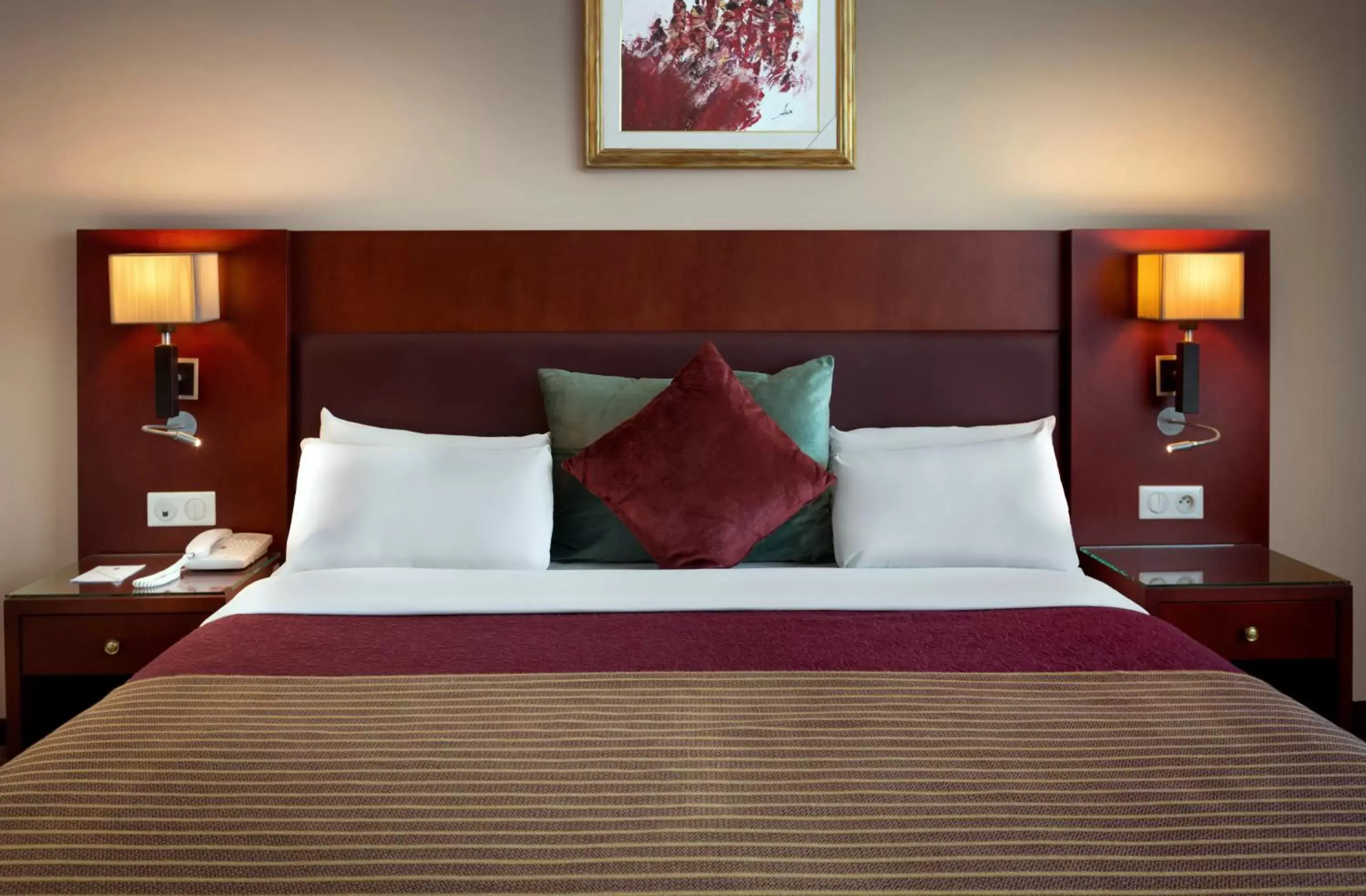 Bed in Azalaï Hôtel Cotonou Bed in Azalaï Hôtel Cotonou