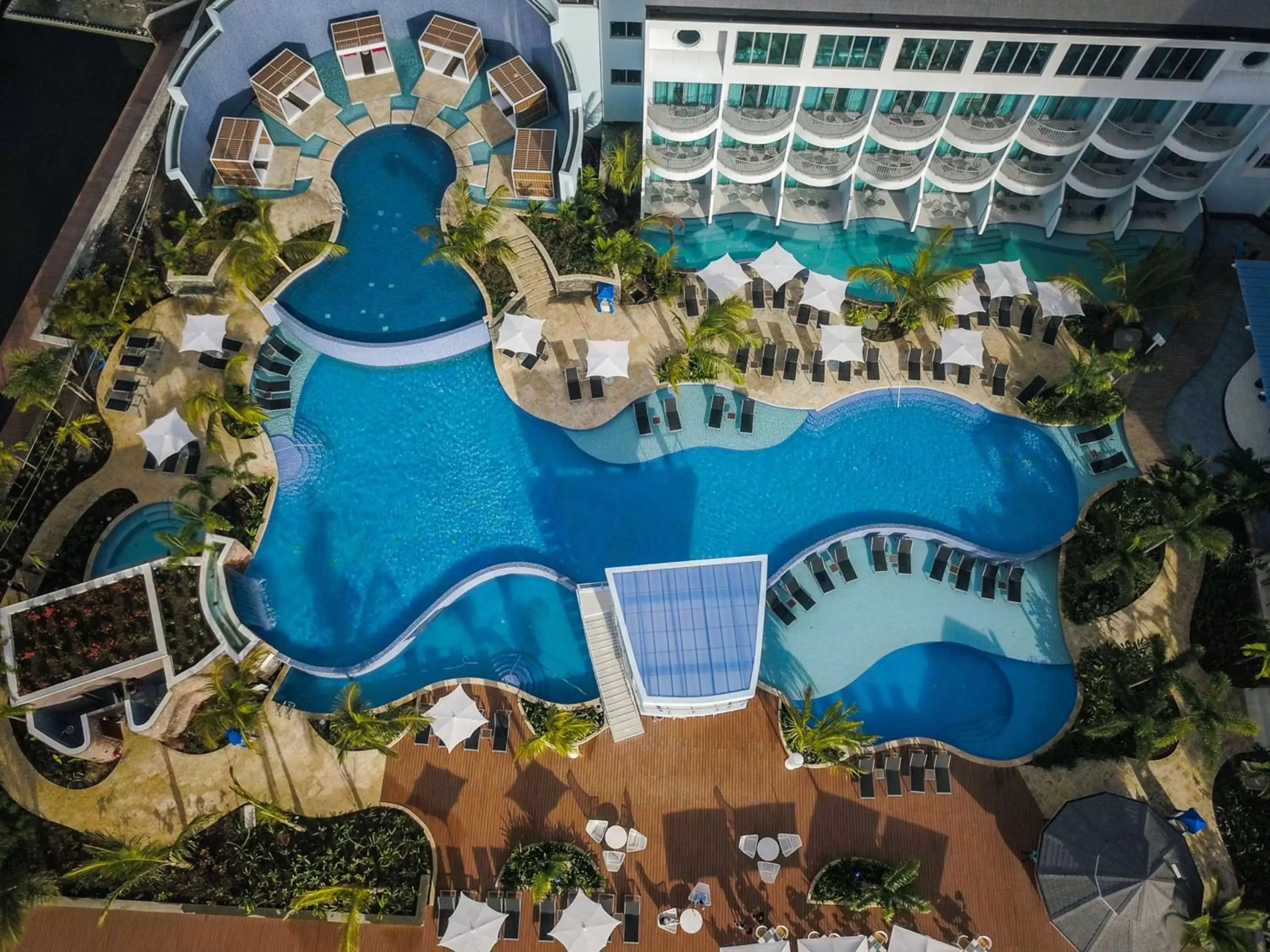 Swimming pool, Pool View in Harbor Club St Lucia, Curio Collection by Hilton