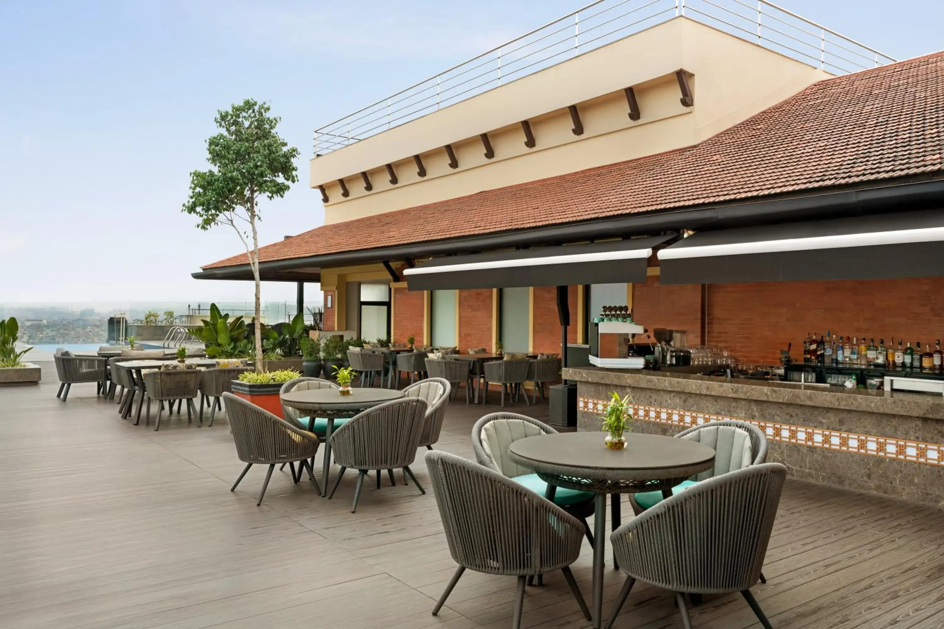 Balcony/Terrace, Restaurant/Places to Eat in Ramada Encore by Wyndham Kathmandu Thamel