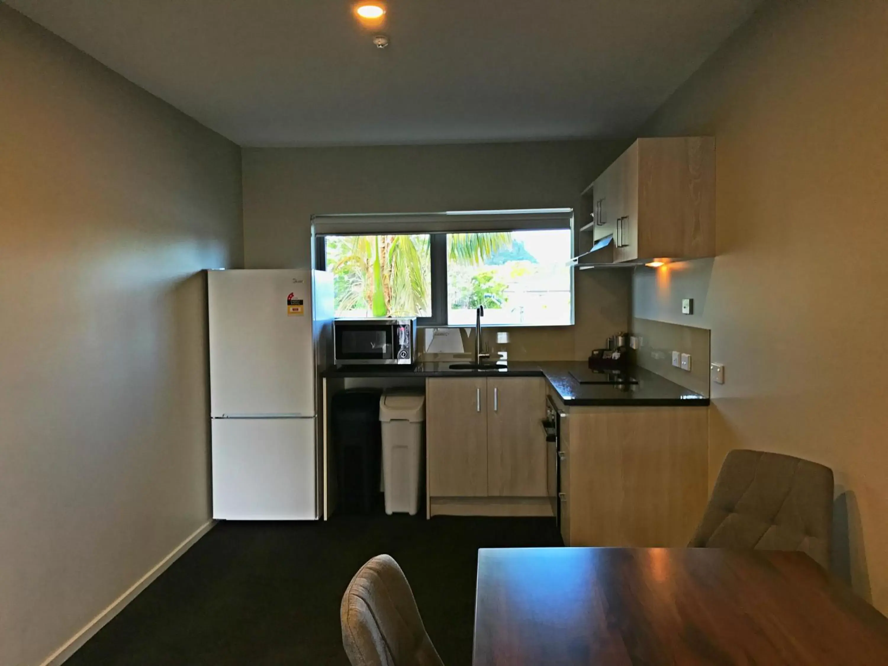 Kitchen/Kitchenette in Ellerslie Palms Motel