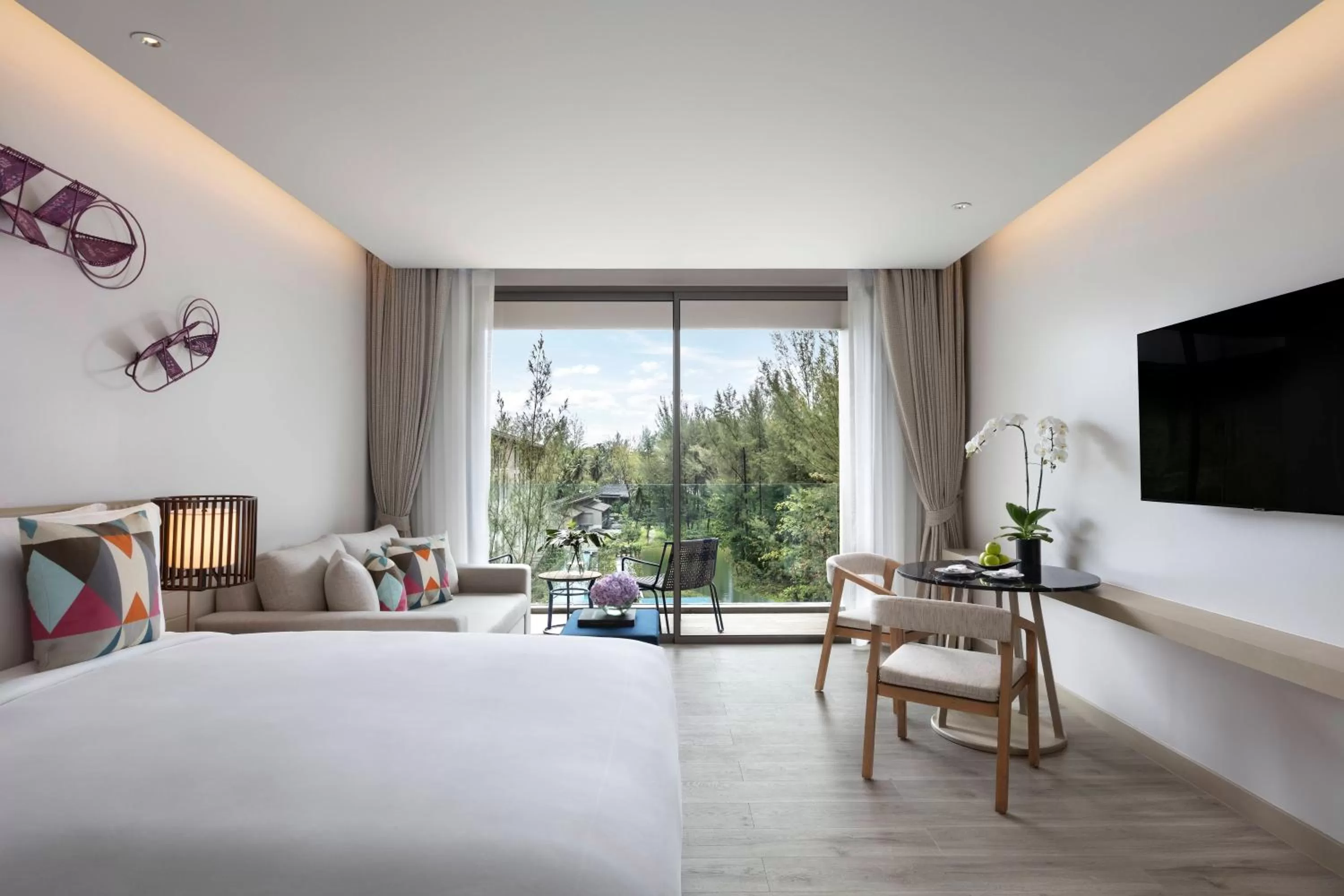 Toilet, Bed in Avani Plus Khao Lak Resort