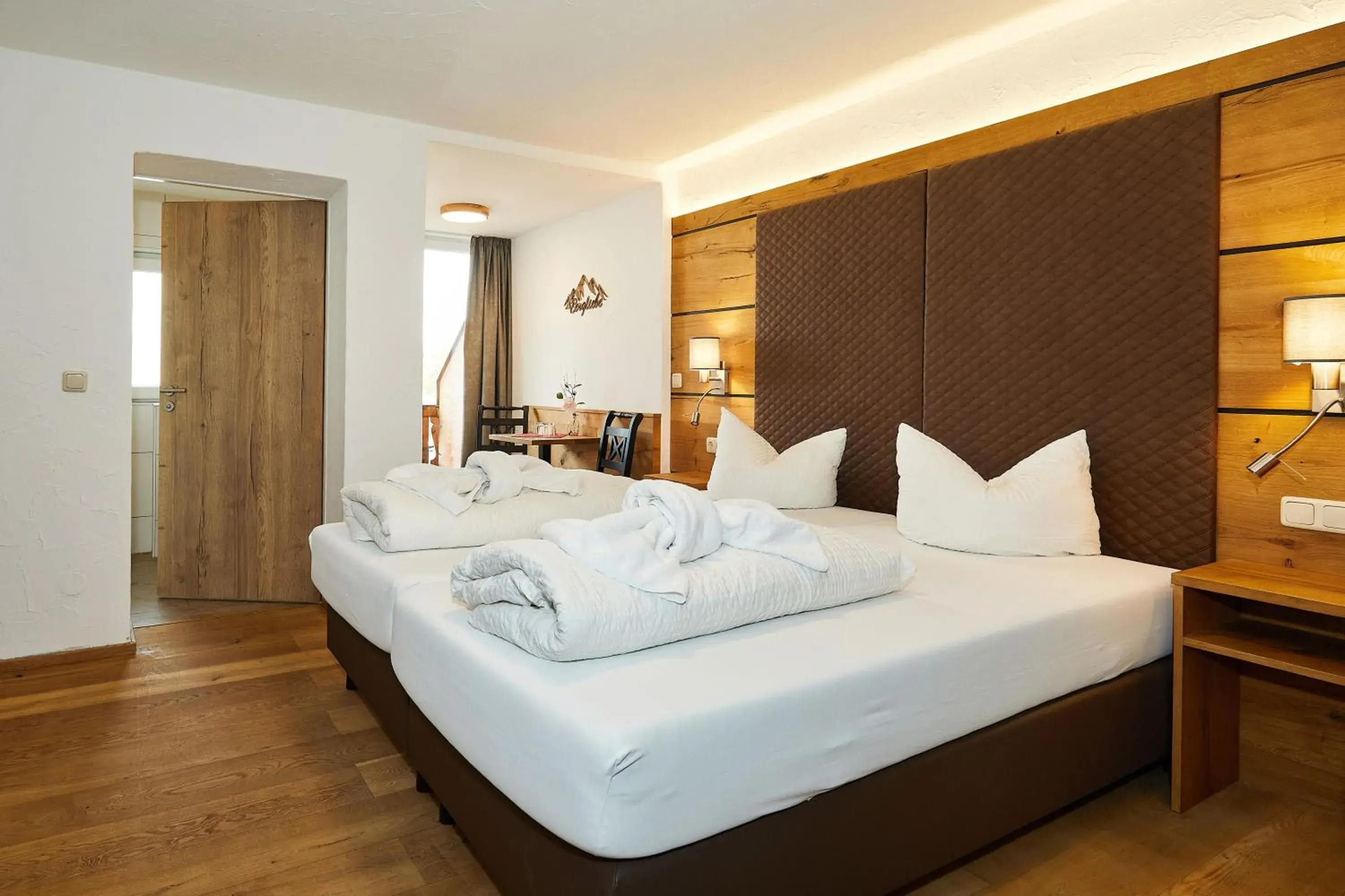 Bed in Hotel Rupertihof