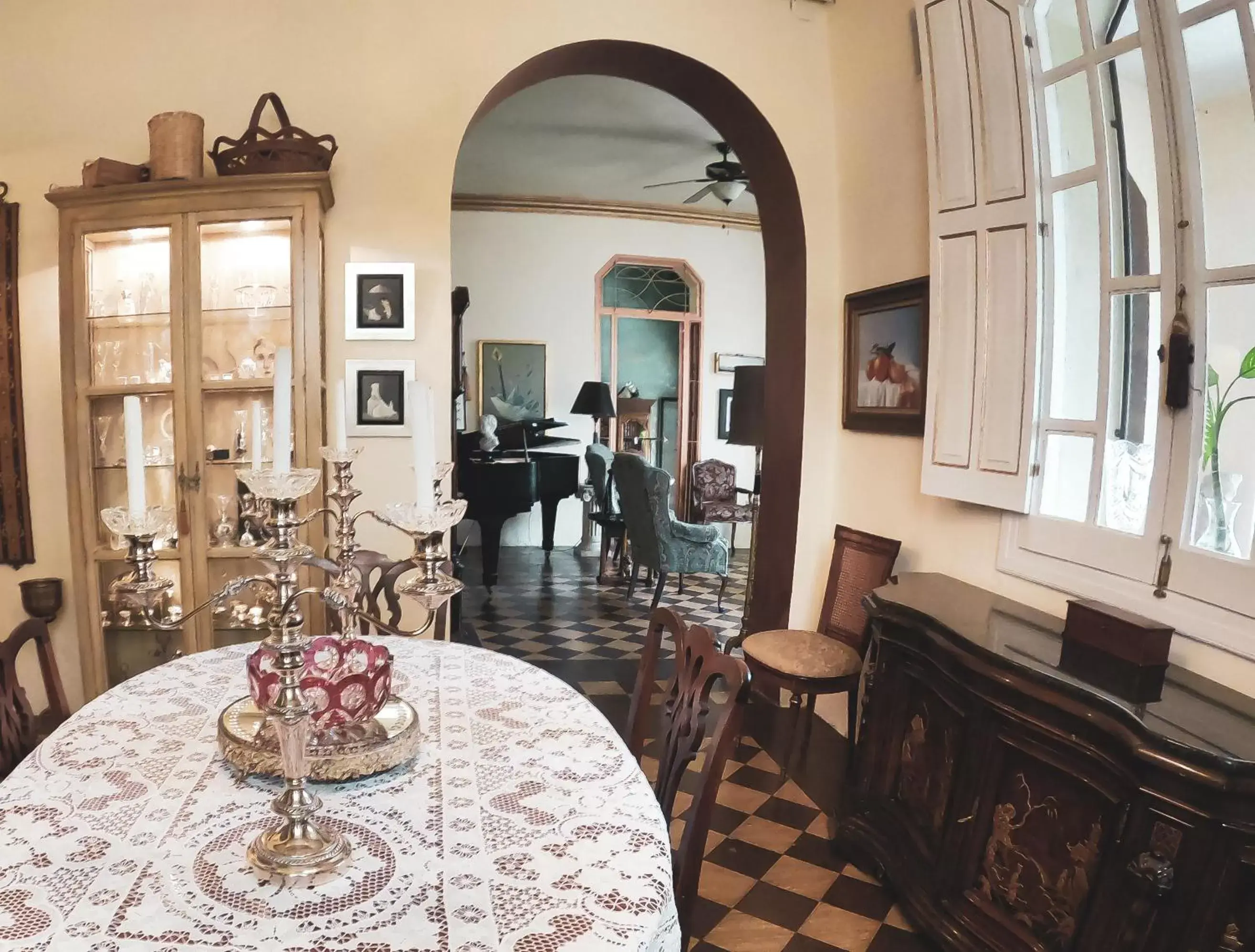 Dining area, Restaurant/Places to Eat in La Perla Hotel Boutique B&B