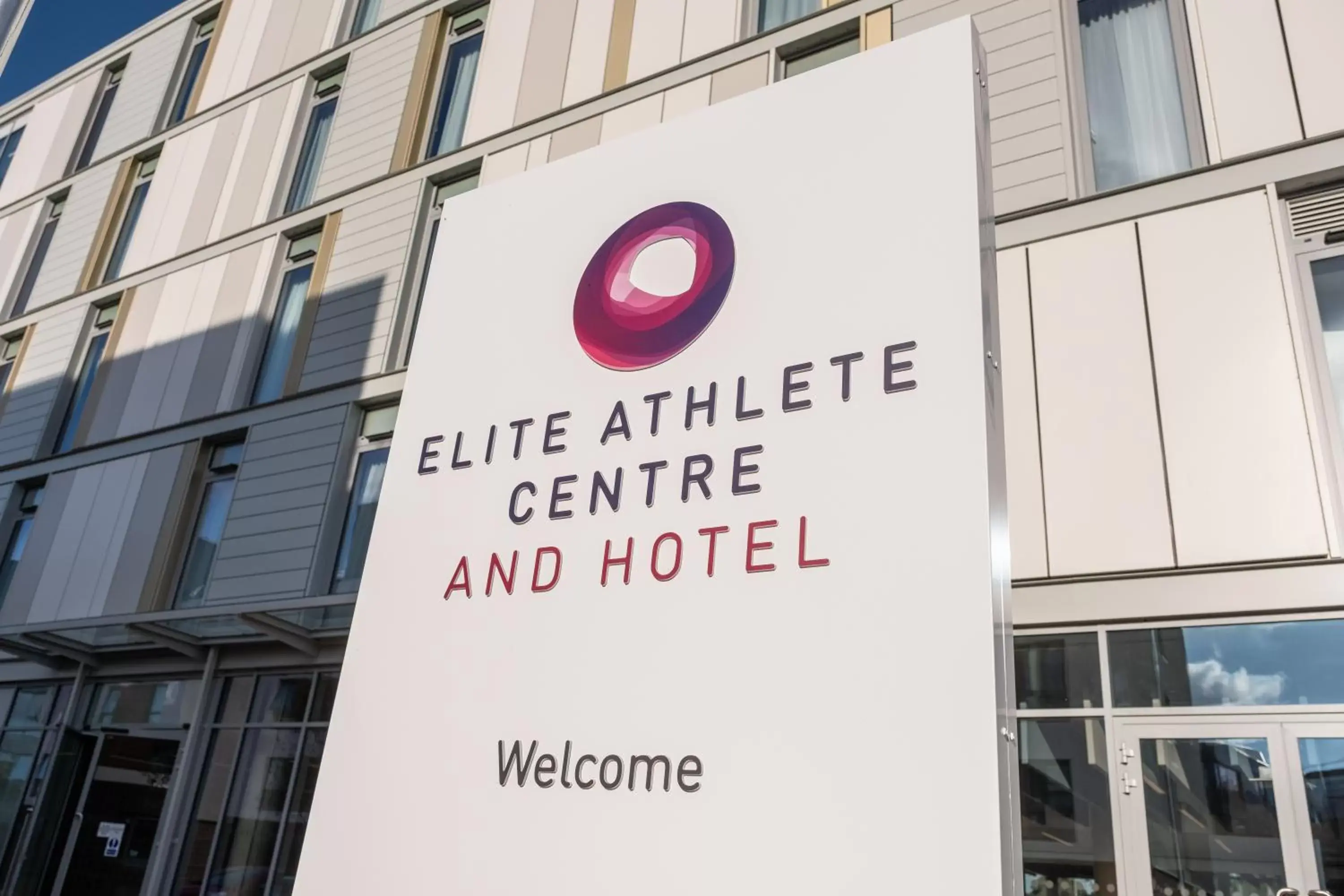 Facade/entrance in Elite Athlete Centre and Hotel