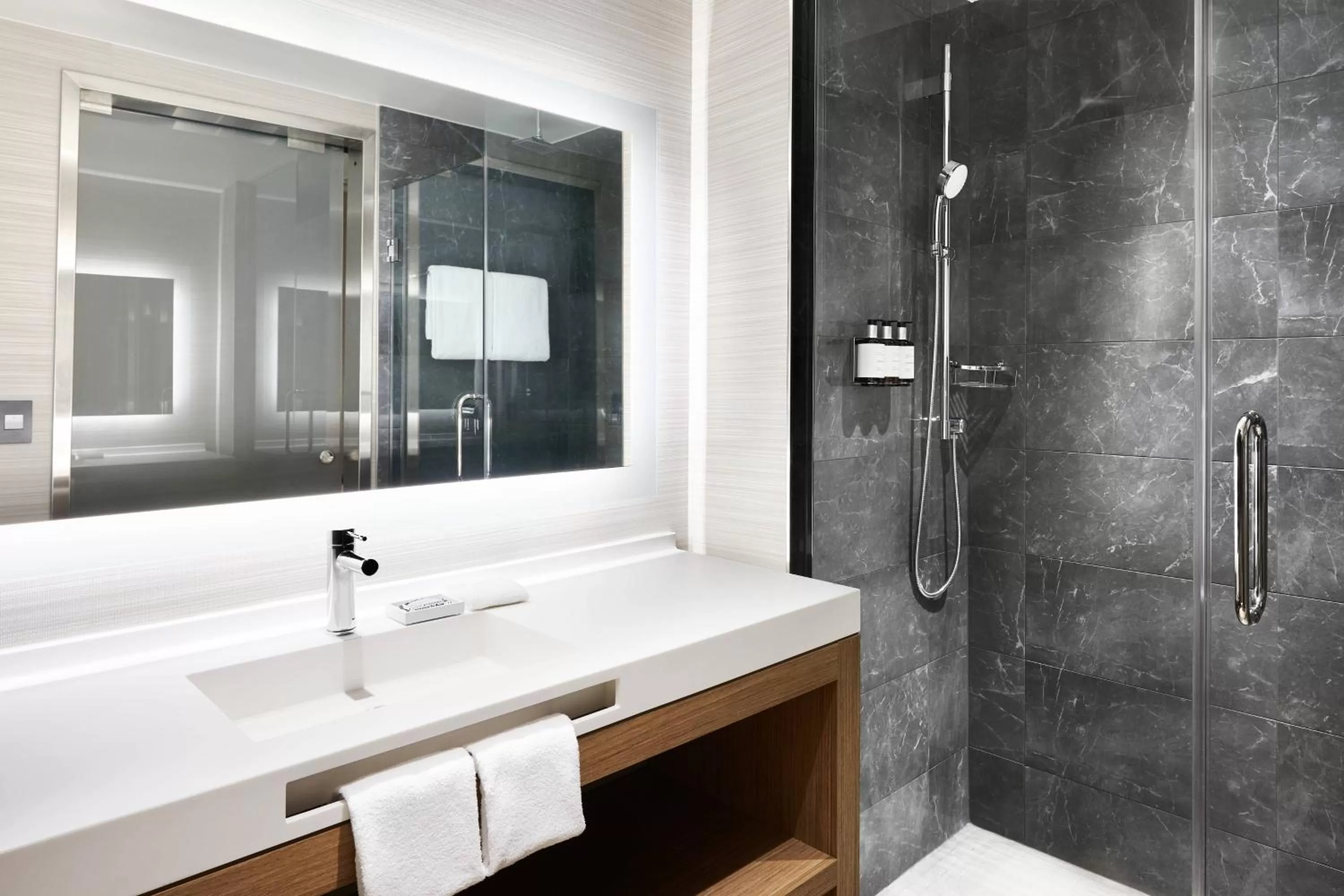 Bathroom in AC Hotel Houston Downtown