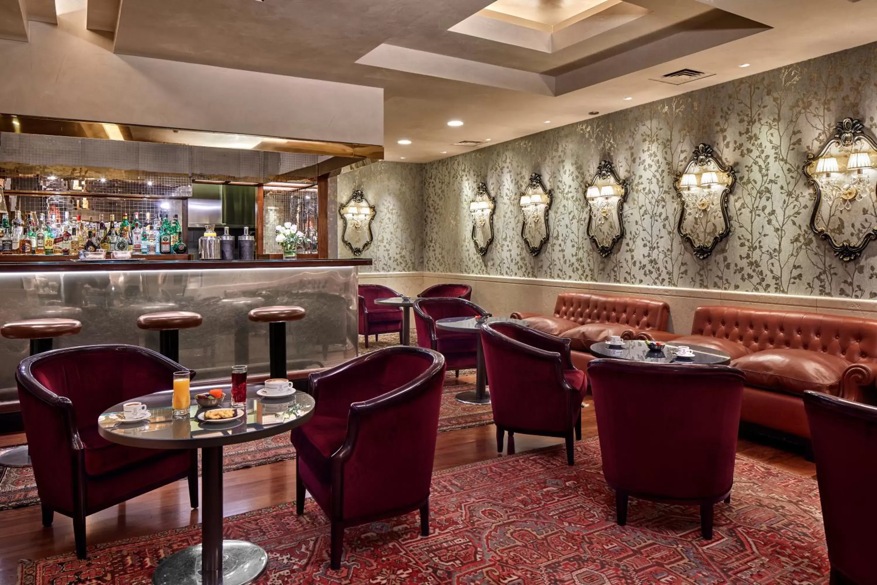 Lounge or bar, Restaurant/Places to Eat in Hotel Accademia