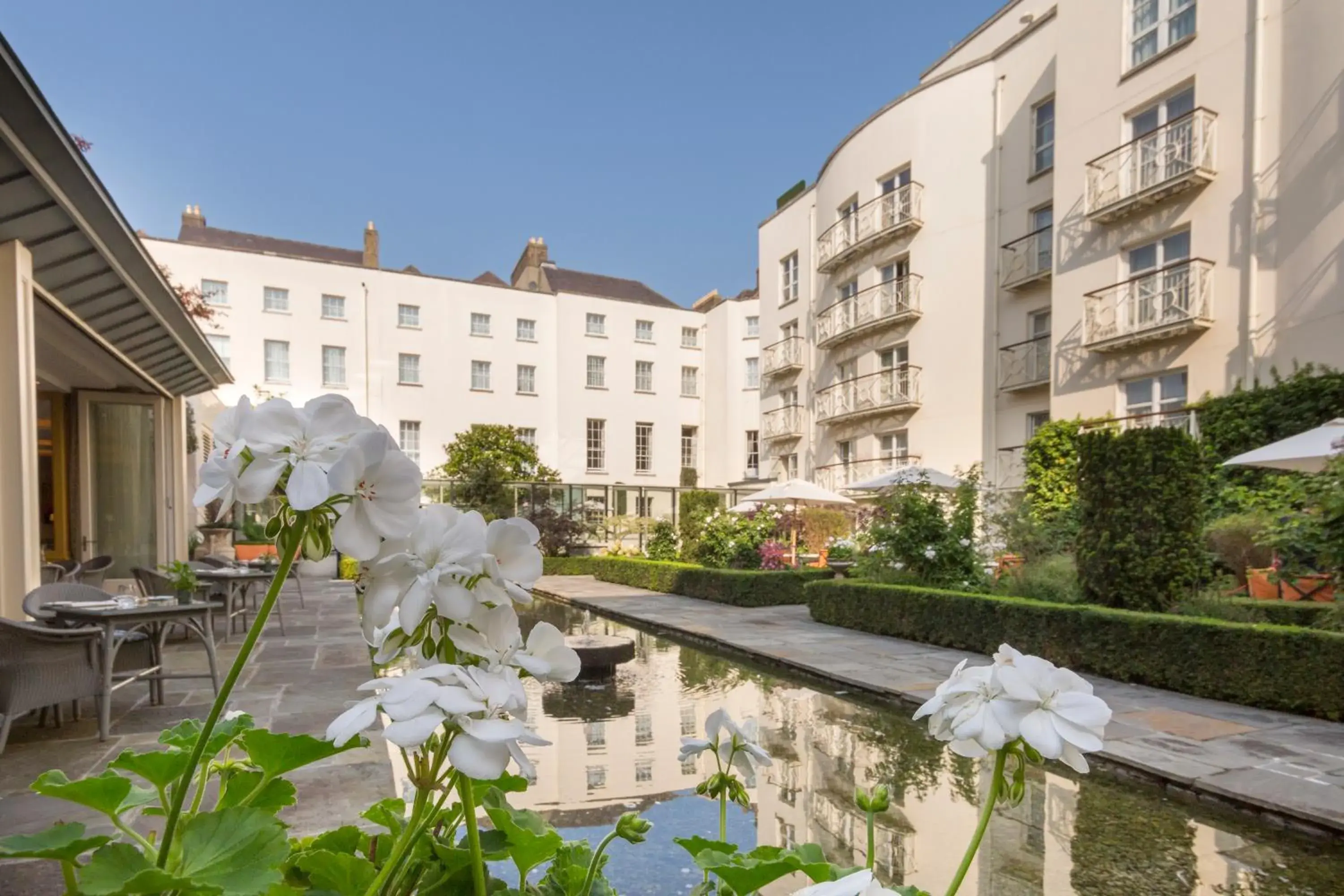 Pool View in The Merrion Hotel